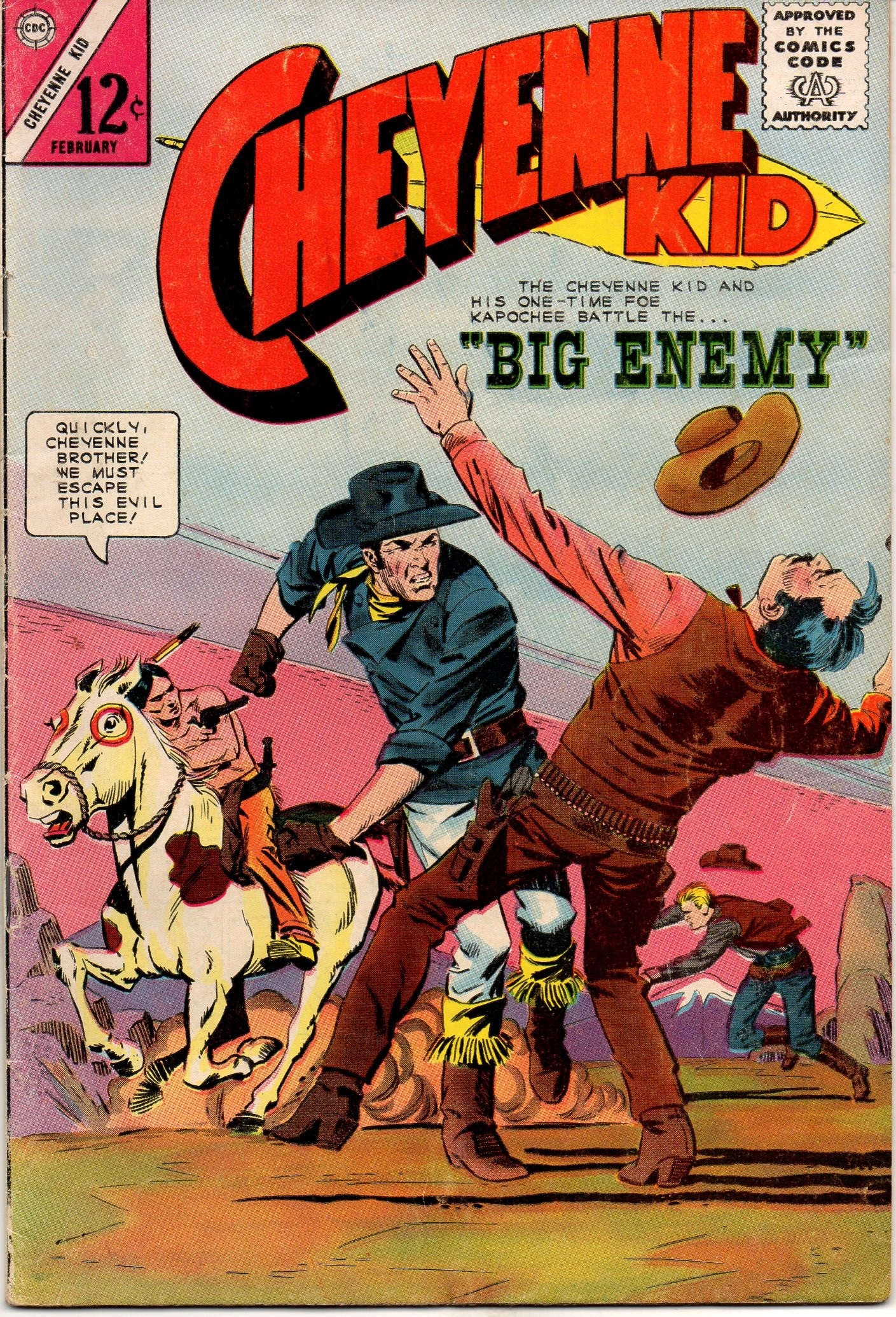 Read online Cheyenne Kid comic -  Issue #49 - 1