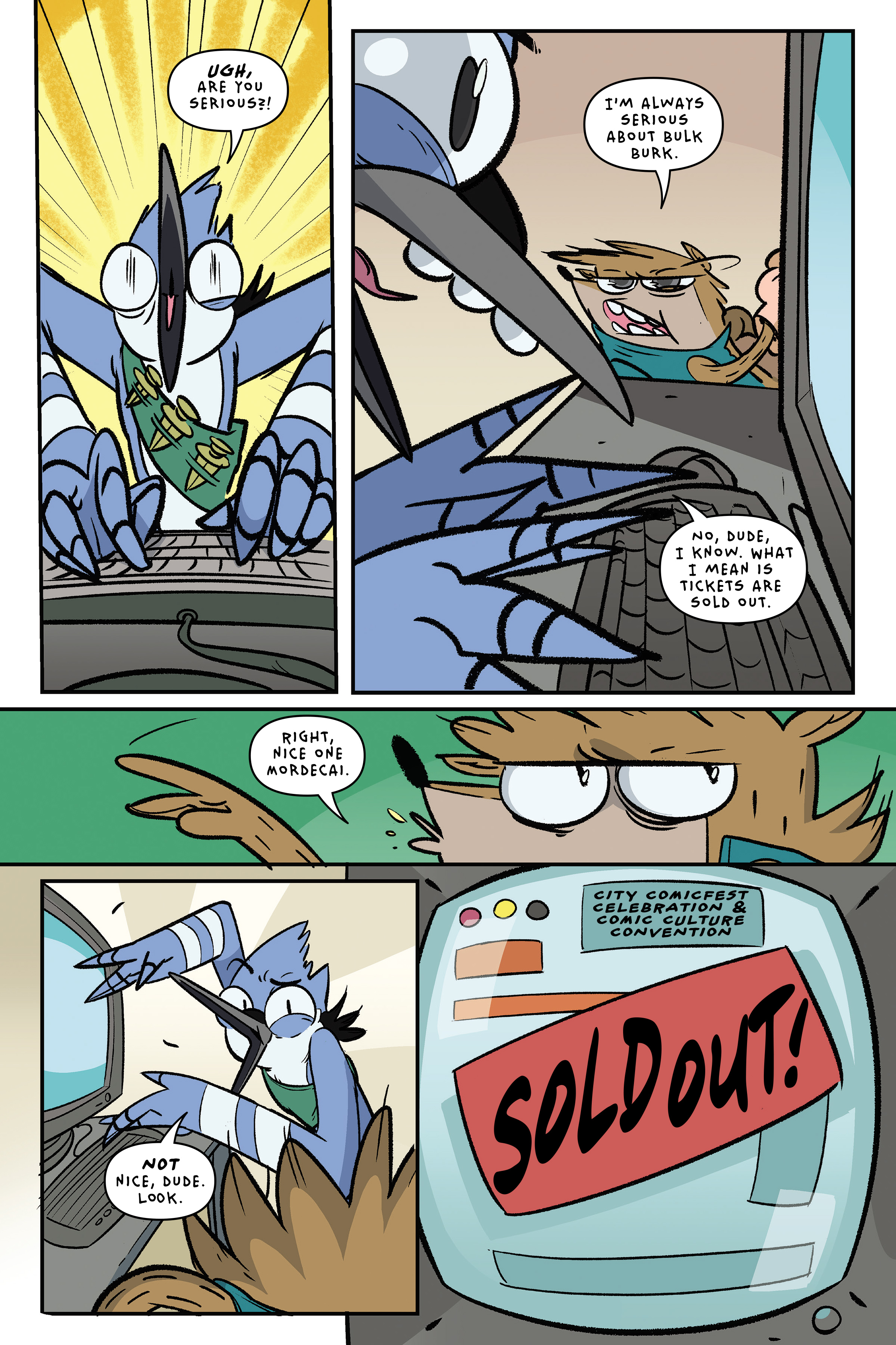 Read online Regular Show: Comic Conned comic -  Issue # TPB - 20