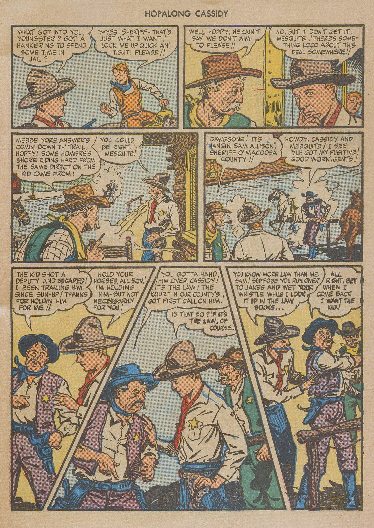 Read online Hopalong Cassidy comic -  Issue #2 - 5