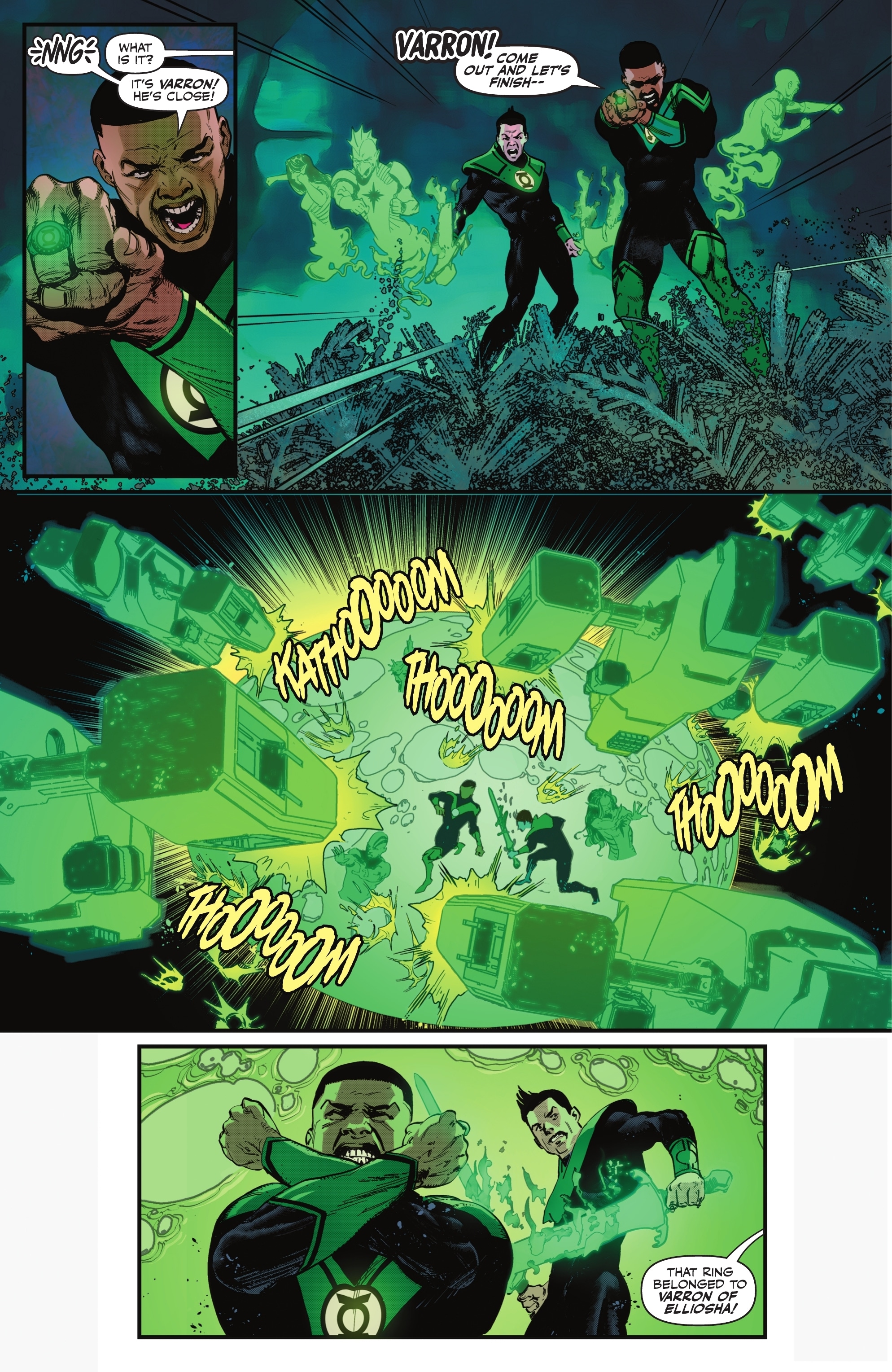 Read online Green Lantern: War Journal comic -  Issue #5 - 16