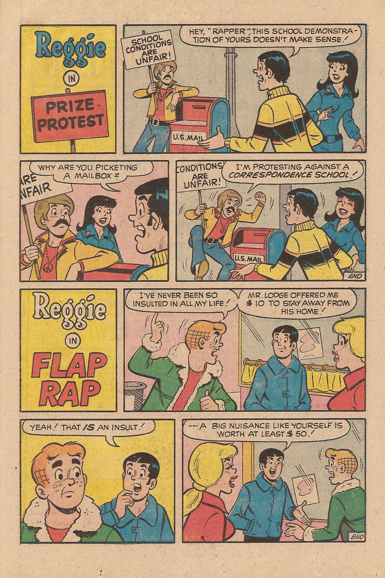 Read online Reggie's Wise Guy Jokes comic -  Issue #25 - 11