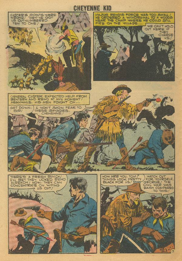 Read online Cheyenne Kid comic -  Issue #10 - 25