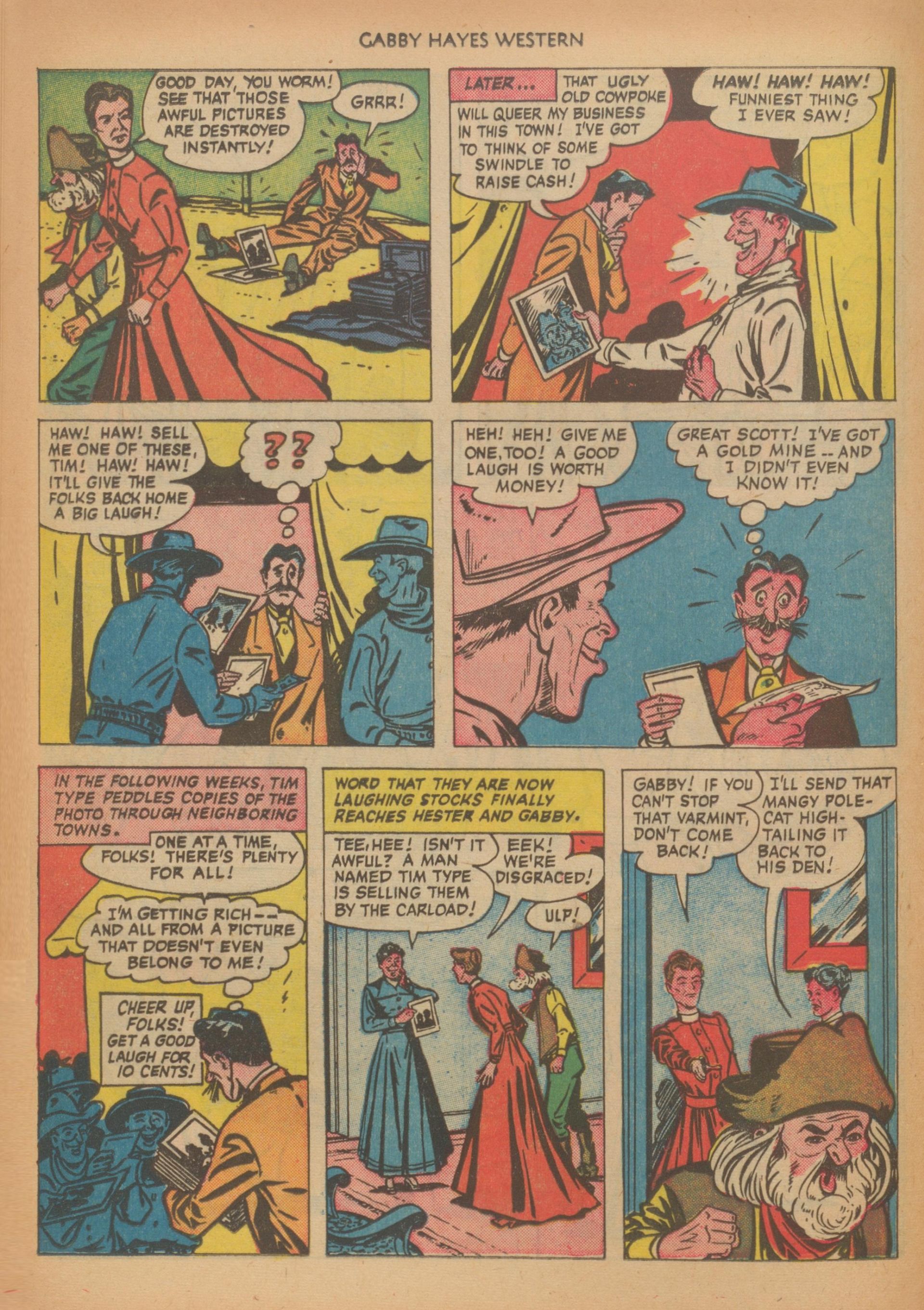 Read online Gabby Hayes Western comic -  Issue #29 - 24