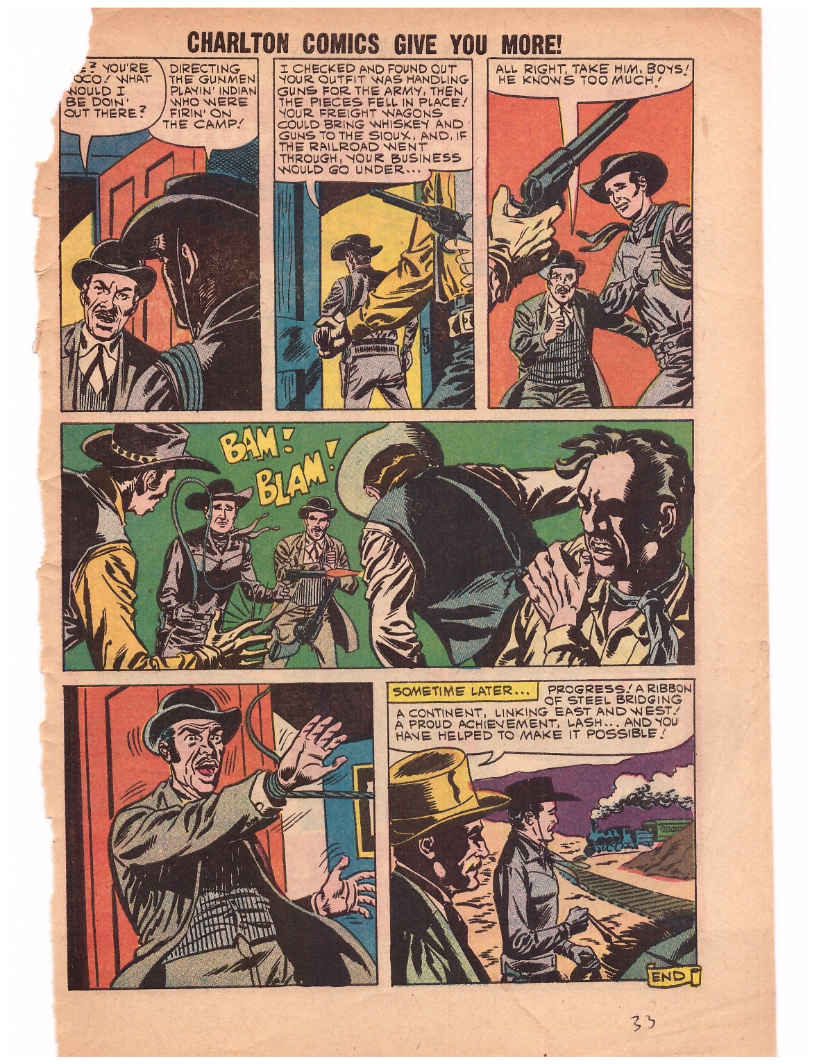 Read online Six-Gun Heroes comic -  Issue #60 - 33