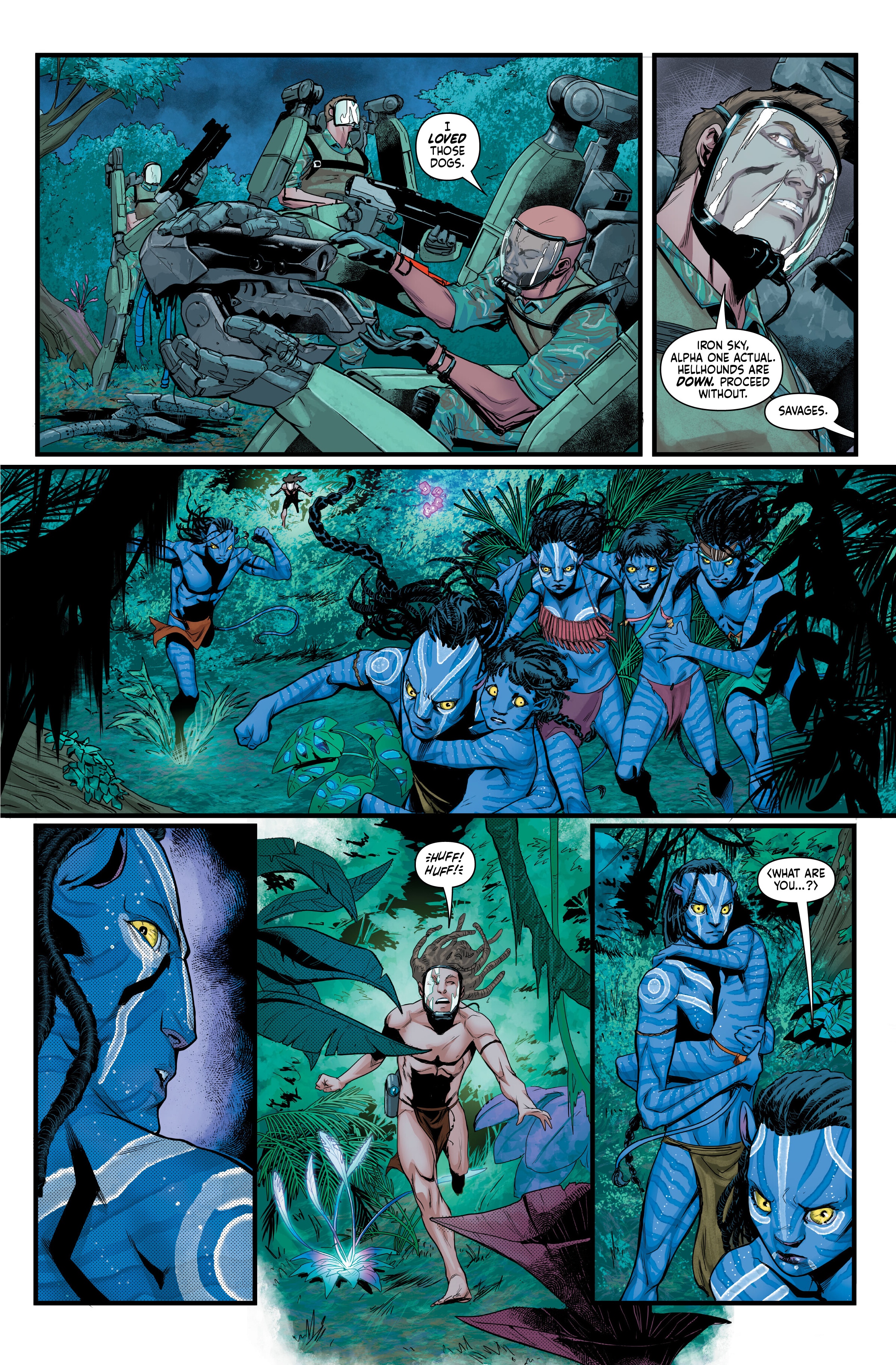 Read online Avatar: The High Ground comic -  Issue # _Library Edition (Part 3) - 12