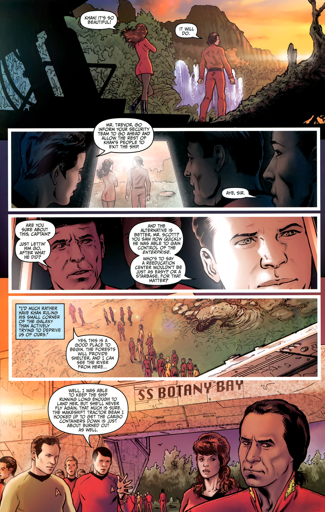 Read online Star Trek: Khan Ruling in Hell comic -  Issue #1 - 6