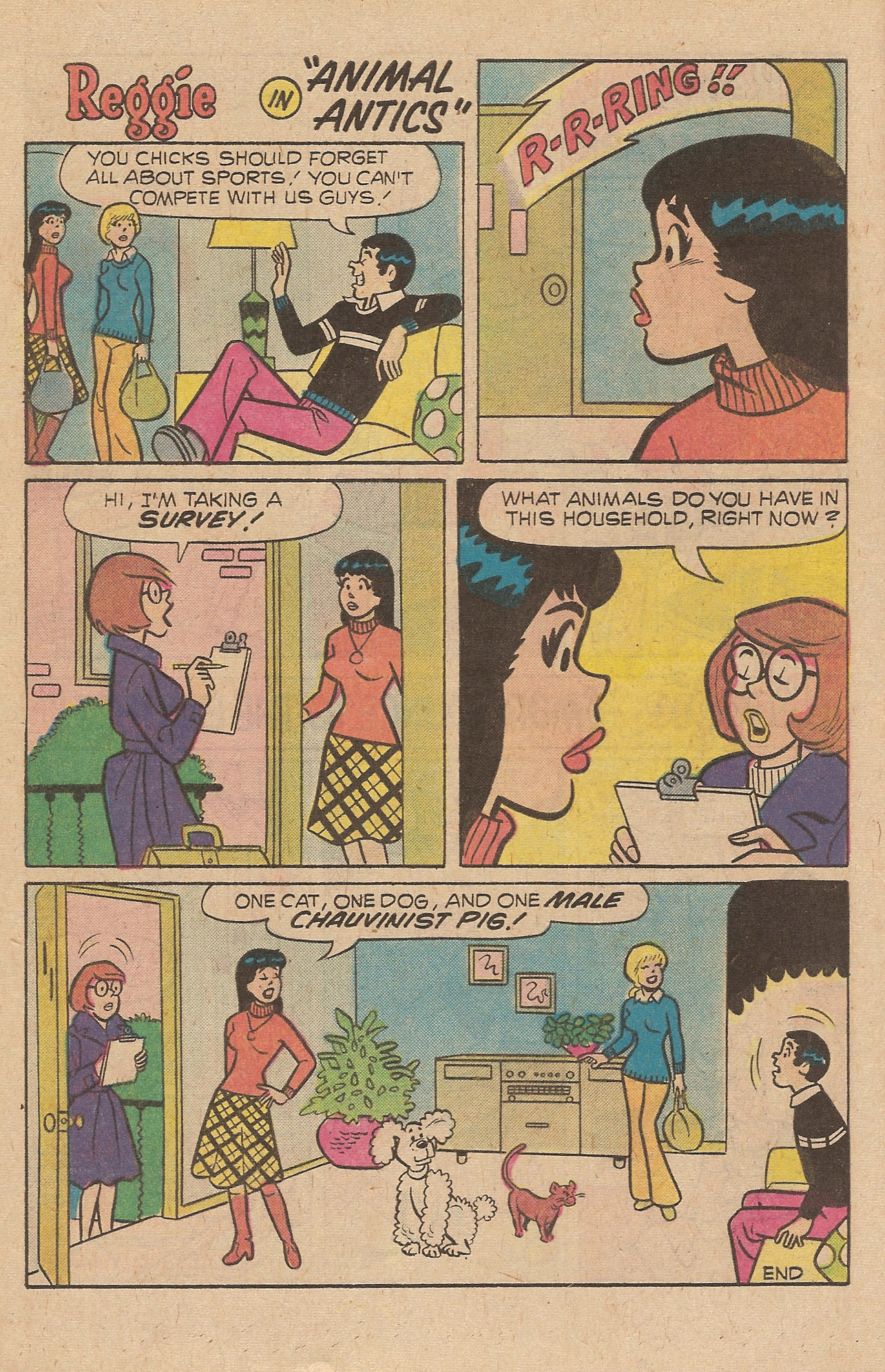 Read online Reggie's Wise Guy Jokes comic -  Issue #42 - 8
