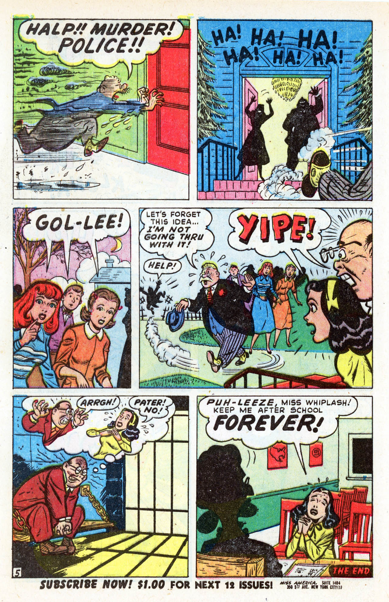 Read online Miss America comic -  Issue #39 - 40