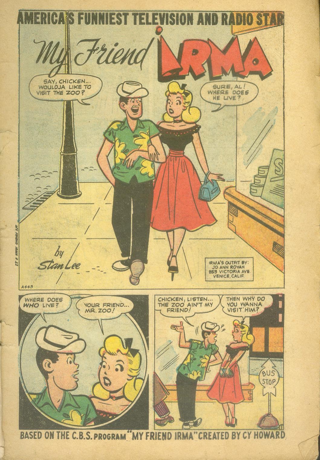 Read online My Friend Irma comic -  Issue #23 - 3