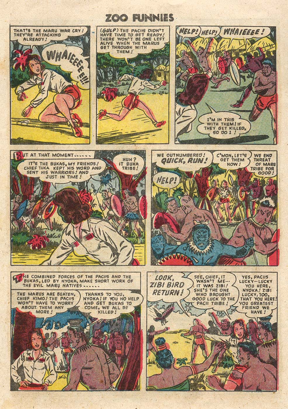 Read online Zoo Funnies comic -  Issue #12 - 24