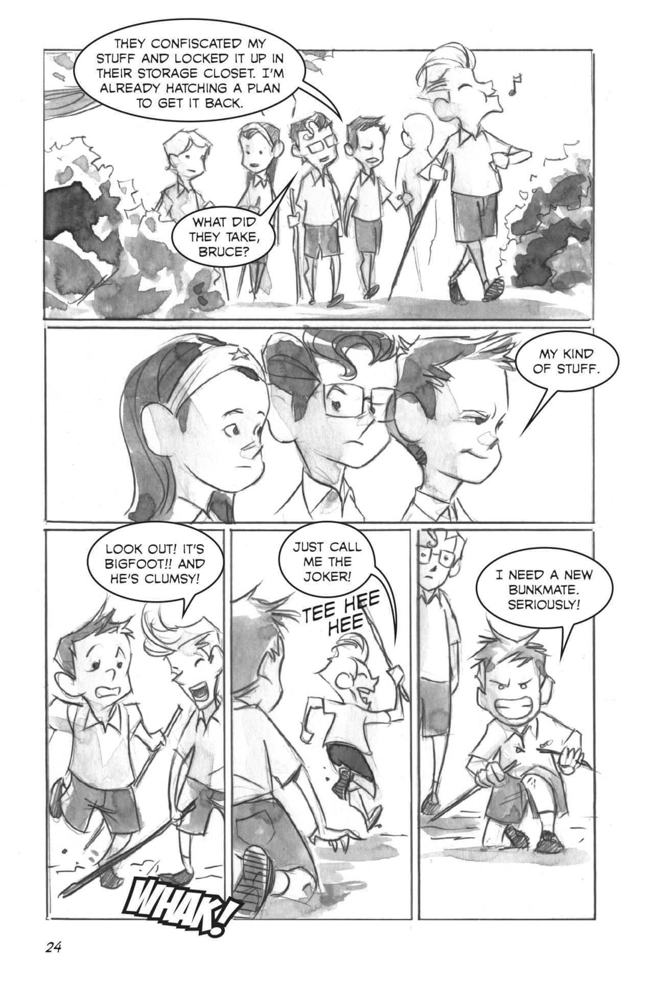 Read online DC Comics: Secret Hero Society comic -  Issue # TPB 2 (Part 1) - 25