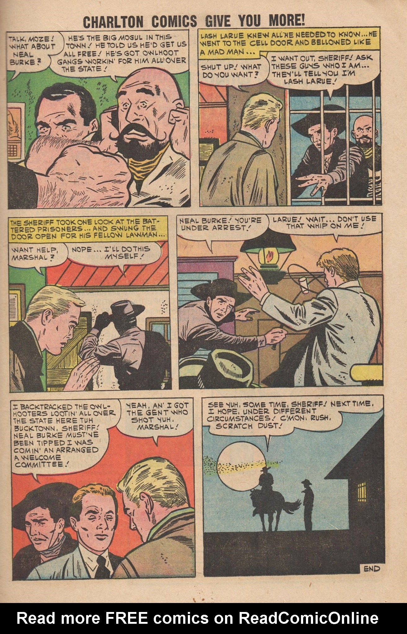 Read online Lash Larue Western (1949) comic -  Issue #80 - 21