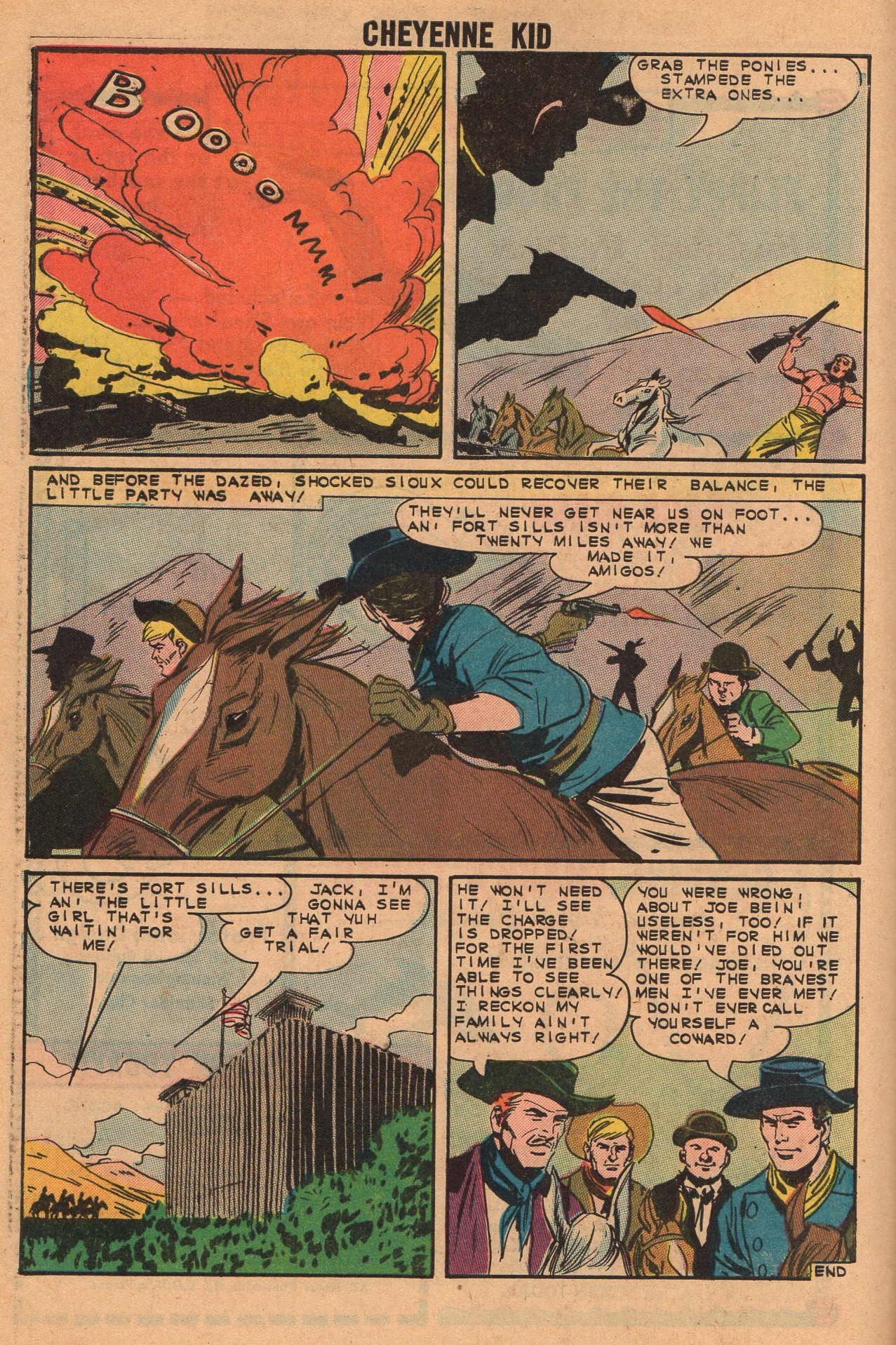 Read online Cheyenne Kid comic -  Issue #42 - 32