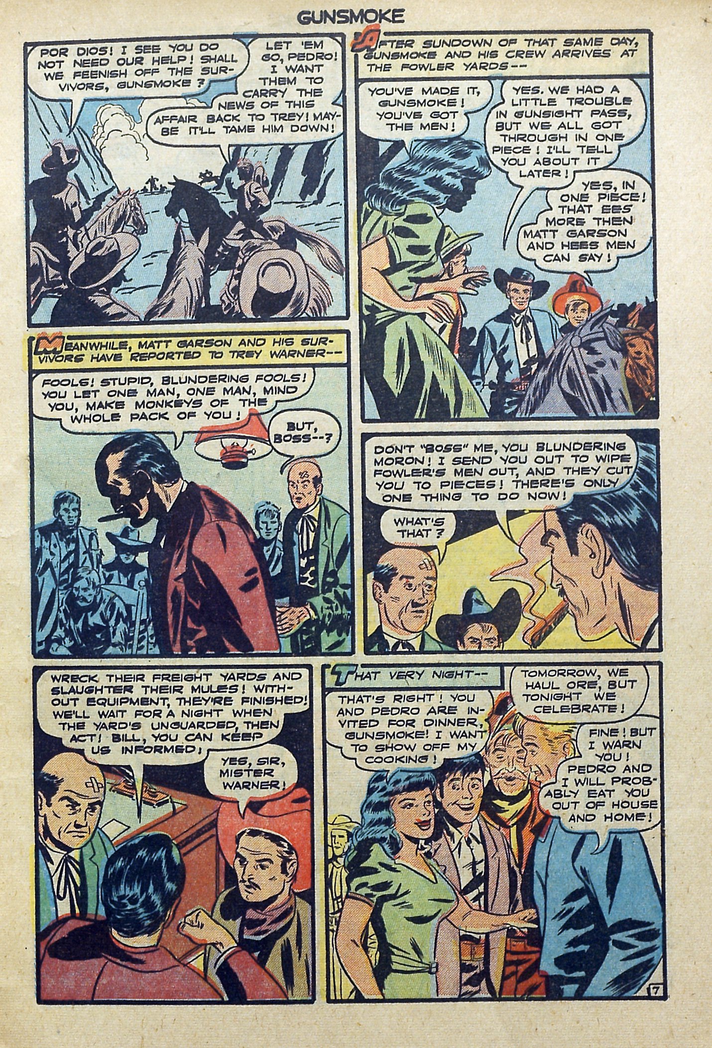 Read online Gunsmoke comic -  Issue #3 - 9