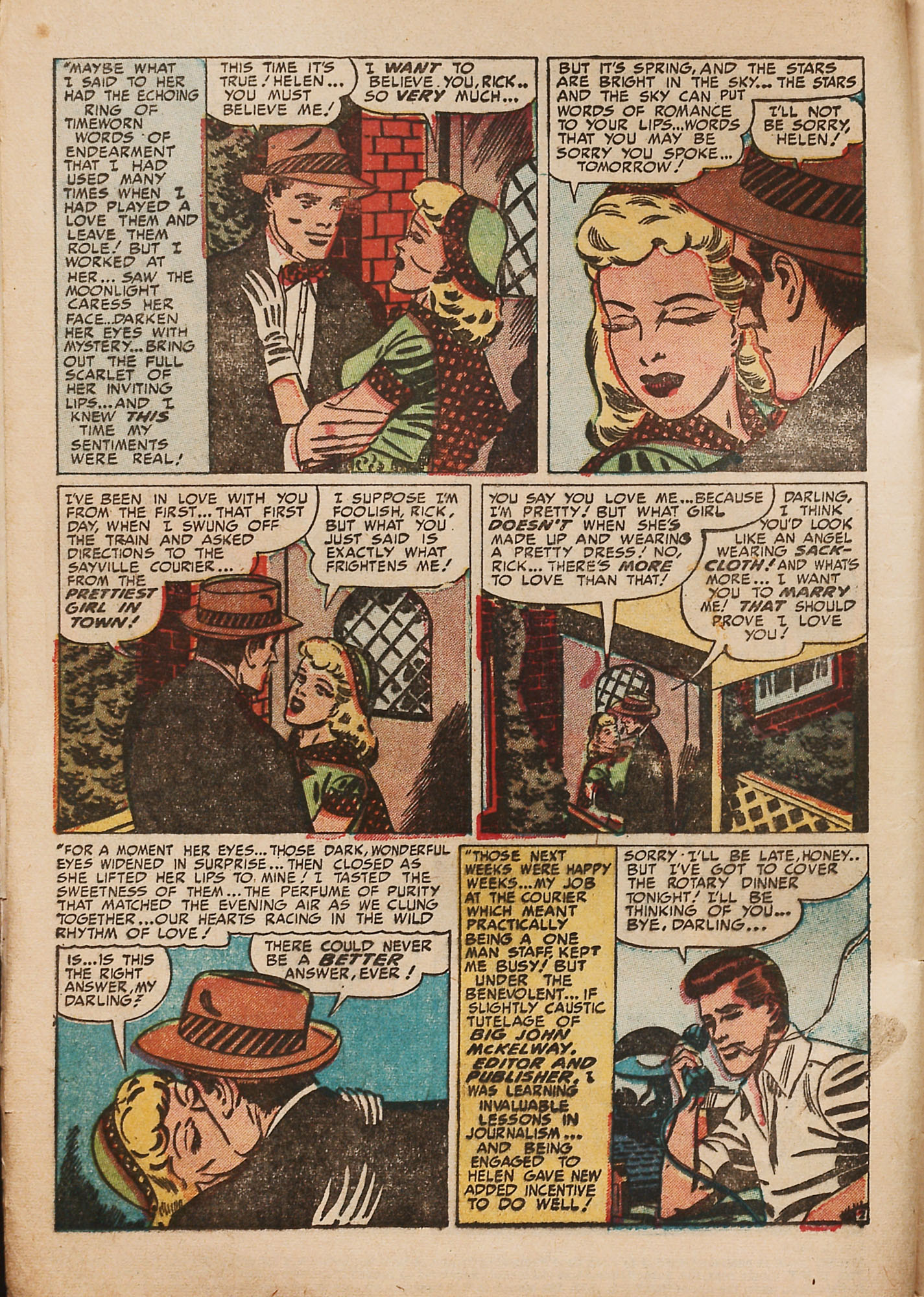 Read online Young Love (1949) comic -  Issue #27 - 4