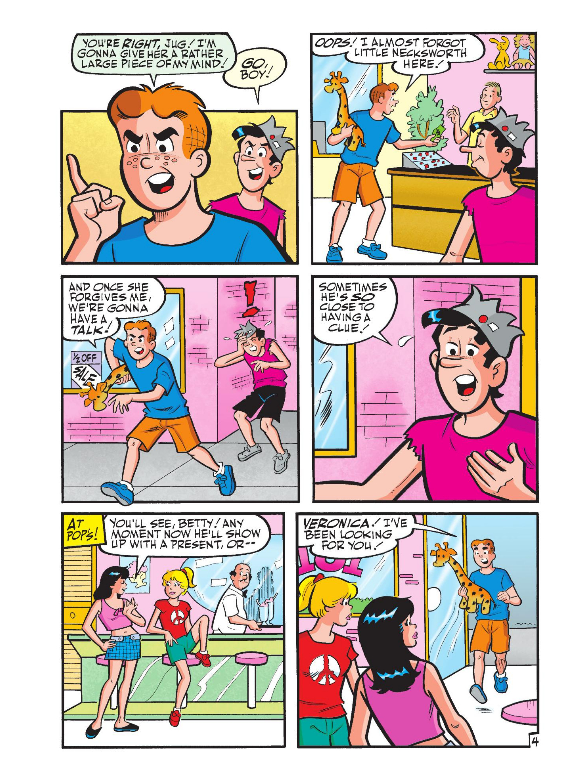 Read online World of Betty & Veronica Digest comic -  Issue #26 - 182