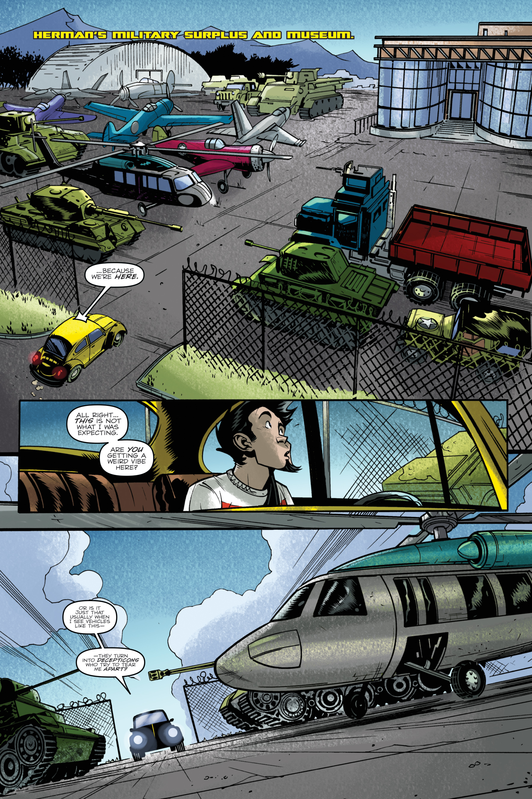 Read online Transformers: Bumblebee - Win If You Dare comic -  Issue # TPB - 29