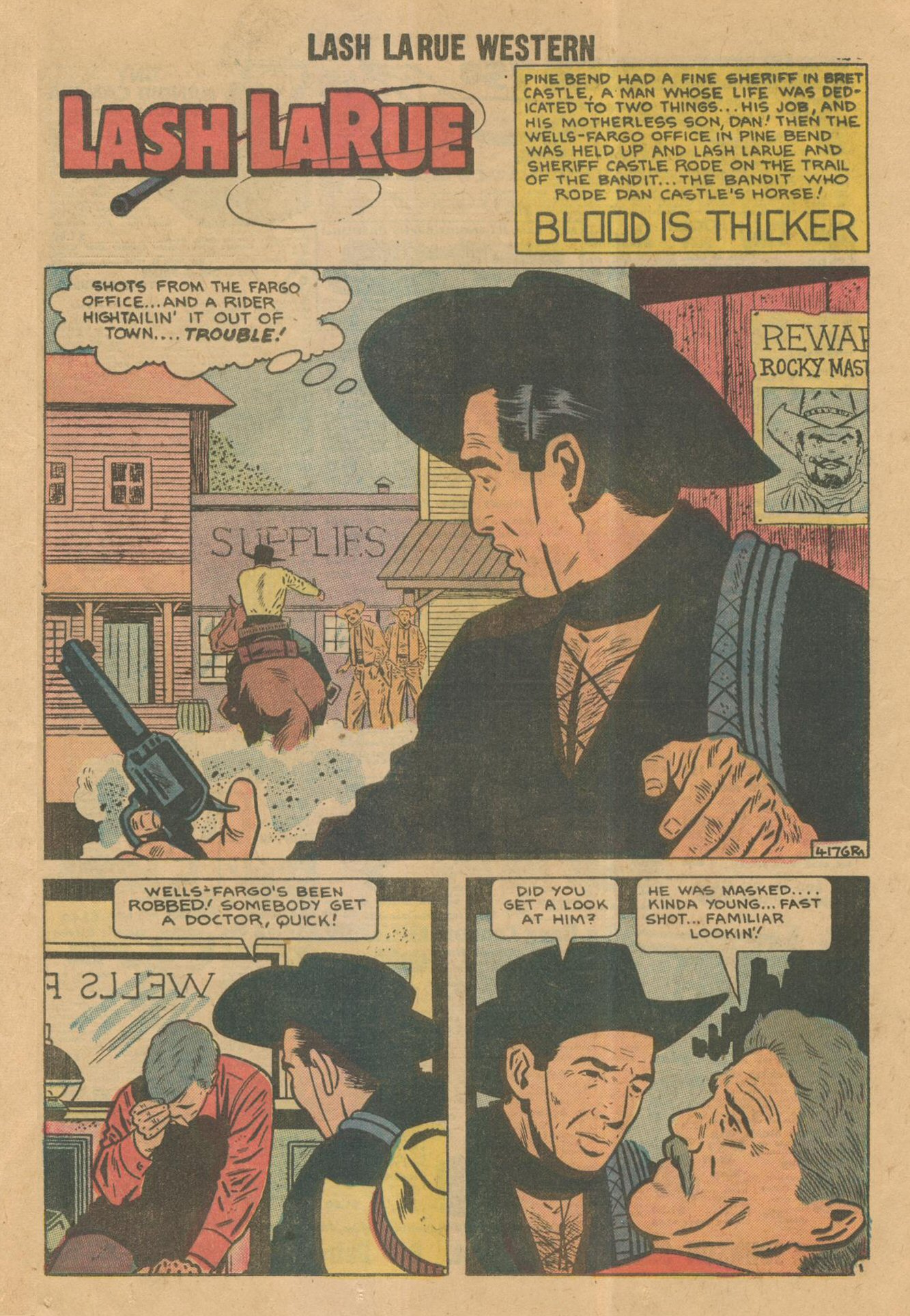 Read online Lash Larue Western (1949) comic -  Issue #69 - 11