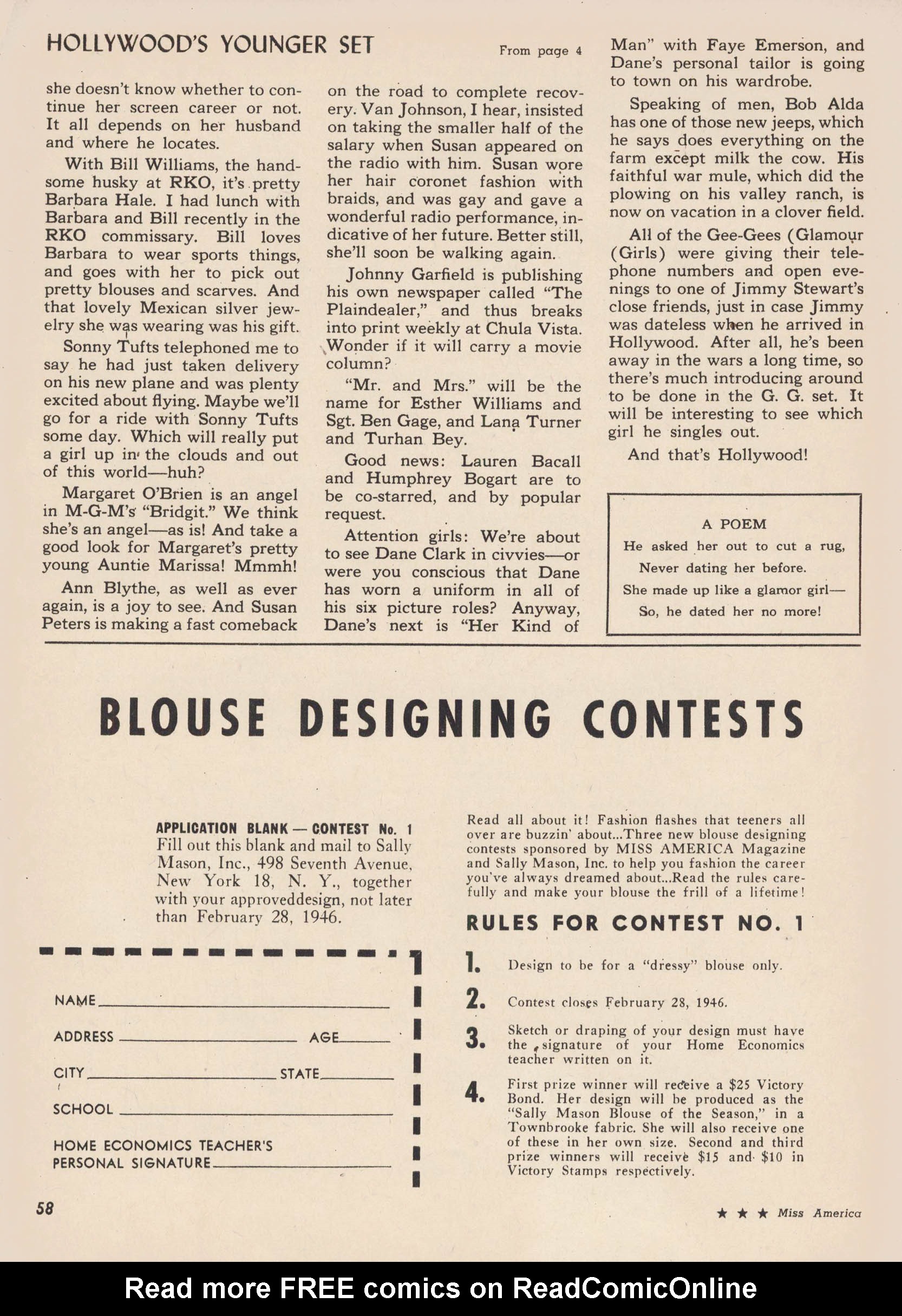 Read online Miss America Magazine comic -  Issue #16 - 48