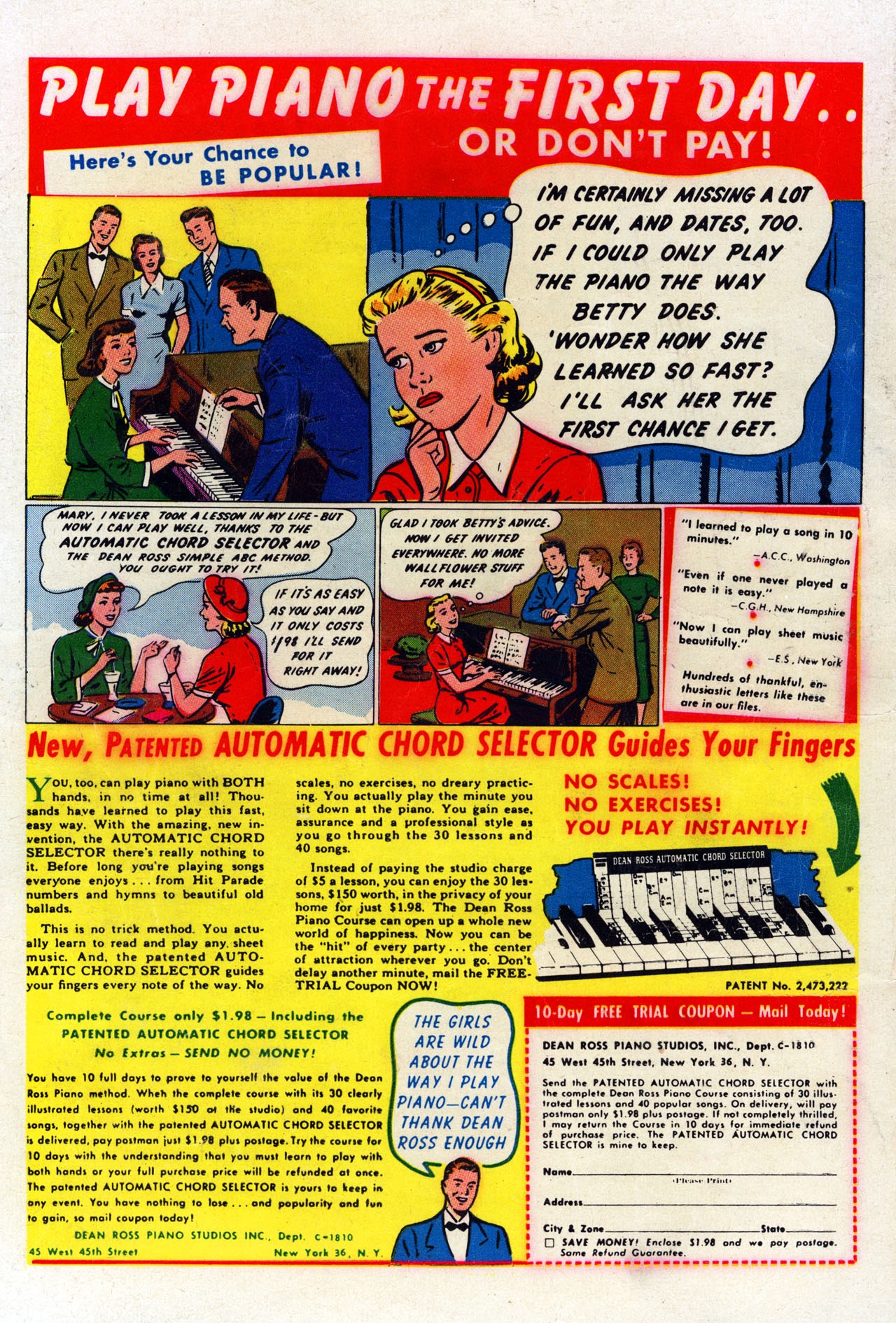 Read online Patsy and Hedy comic -  Issue #10 - 36