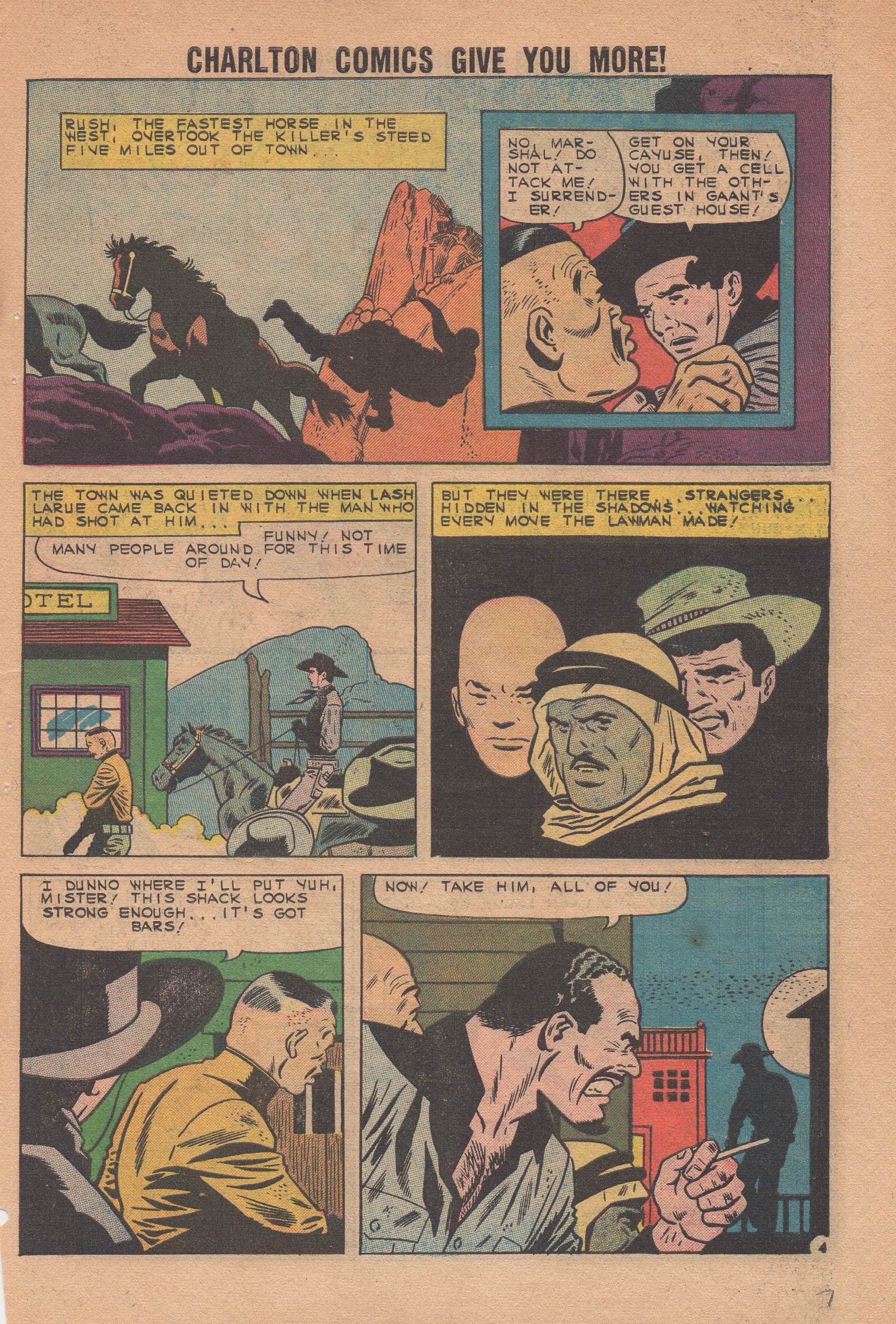 Read online Lash Larue Western (1949) comic -  Issue #82 - 7