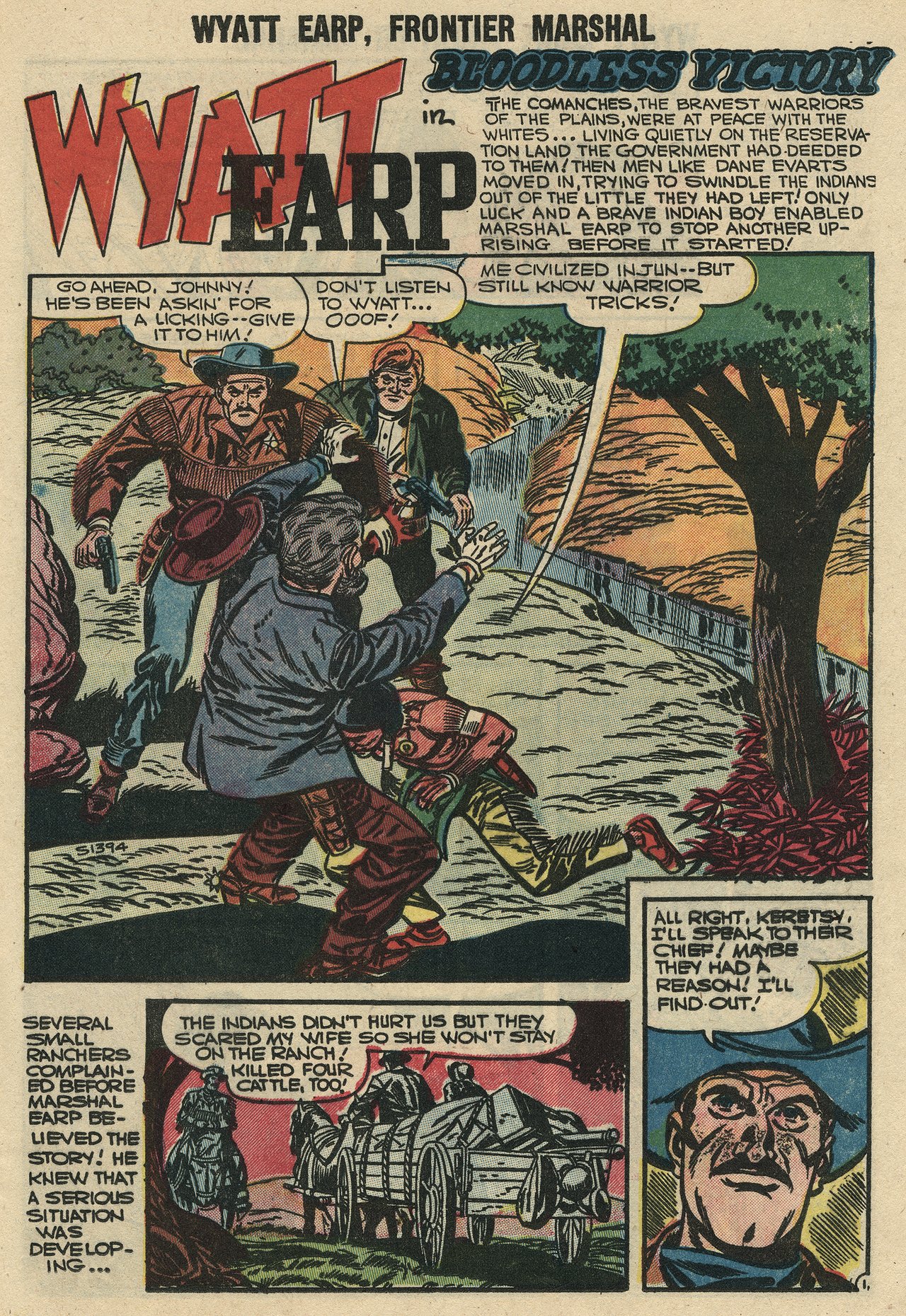 Read online Wyatt Earp Frontier Marshal comic -  Issue #15 - 25