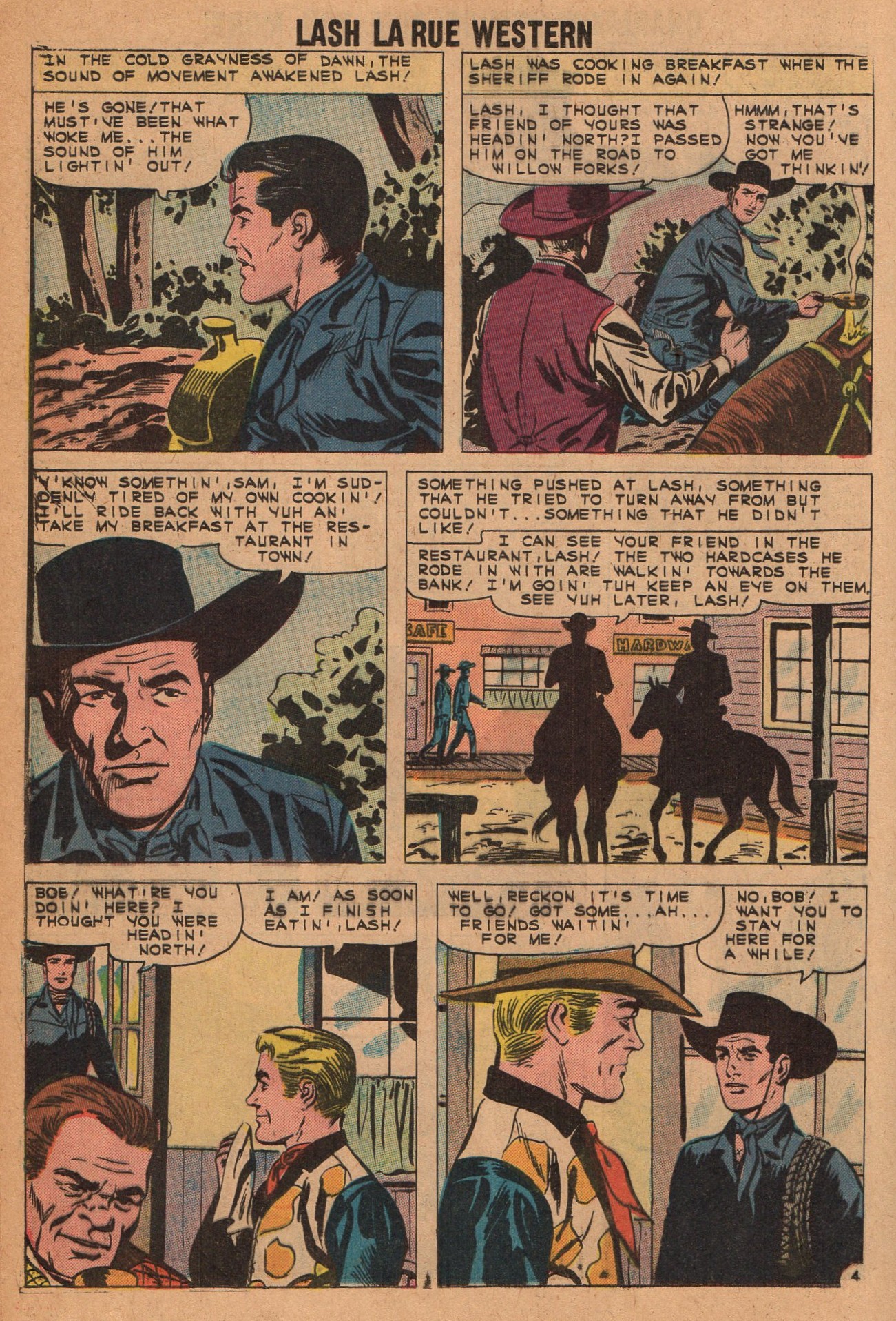 Read online Lash Larue Western (1949) comic -  Issue #83 - 20
