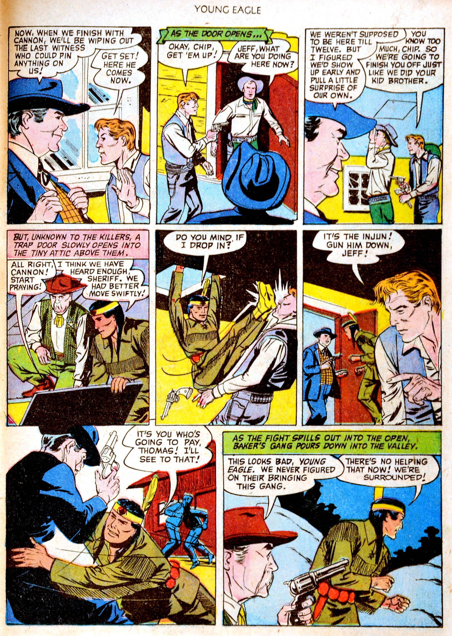 Read online Young Eagle comic -  Issue #4 - 33