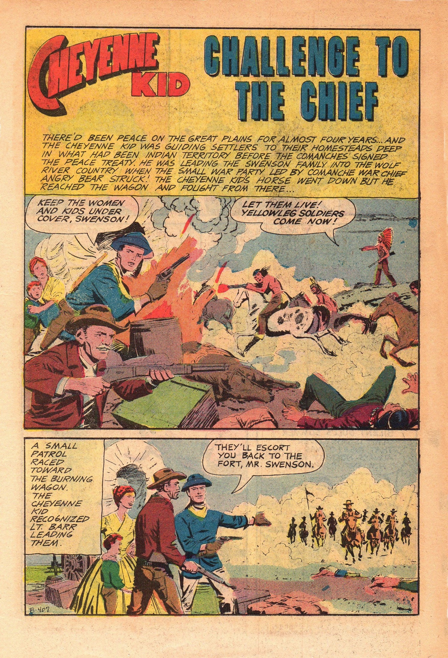 Read online Cheyenne Kid comic -  Issue #60 - 15