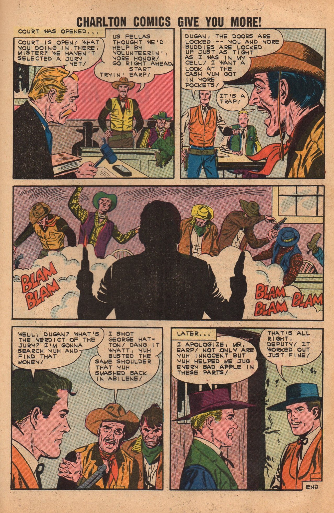 Read online Wyatt Earp Frontier Marshal comic -  Issue #43 - 33