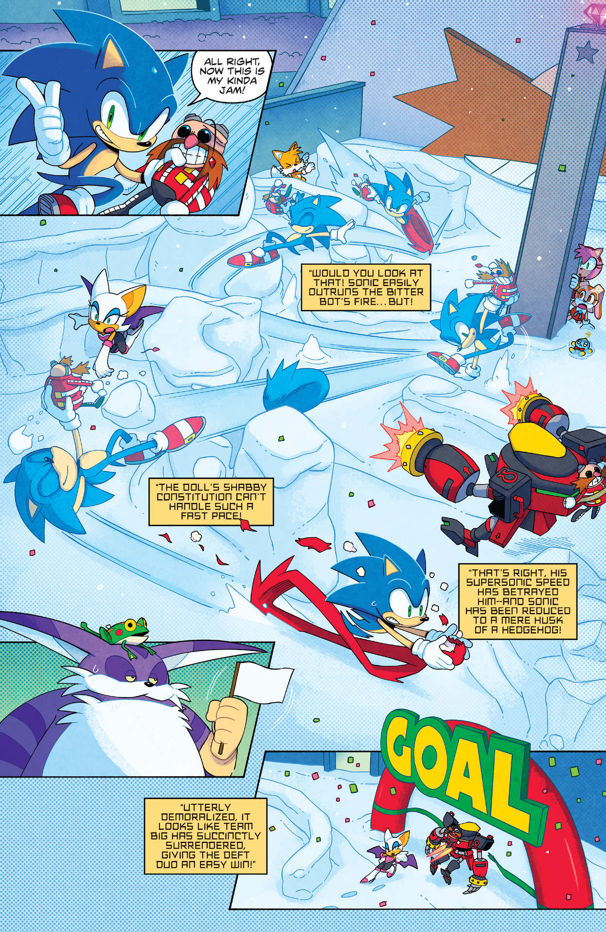 Read online Sonic the Hedgehog: Winter Jam comic -  Issue # Full - 17