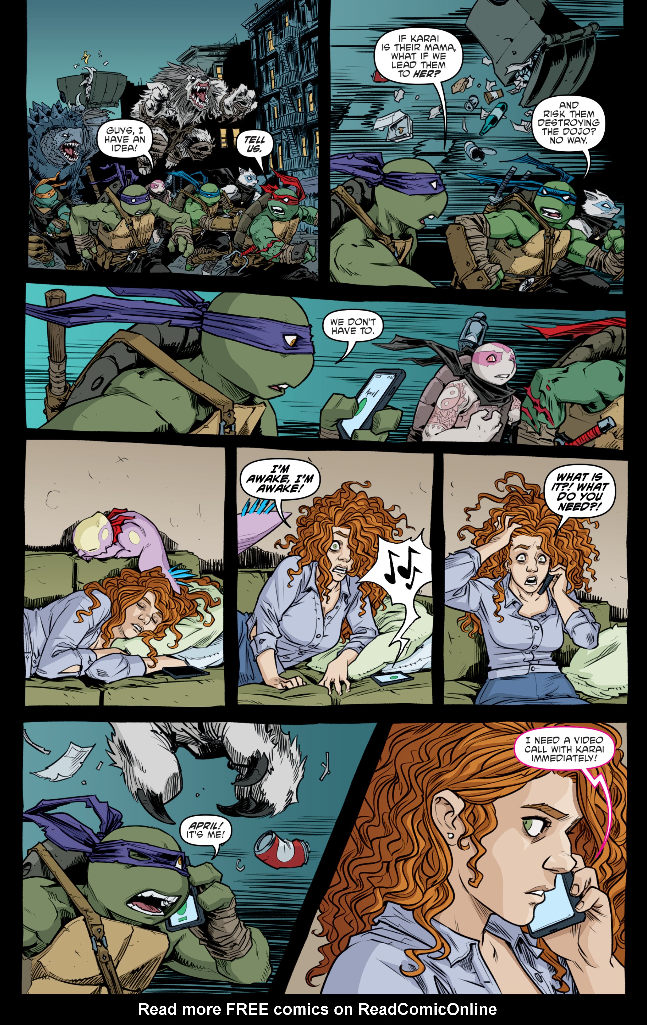 Read online Teenage Mutant Ninja Turtles: The IDW Collection comic -  Issue # TPB 15 (Part 2) - 35