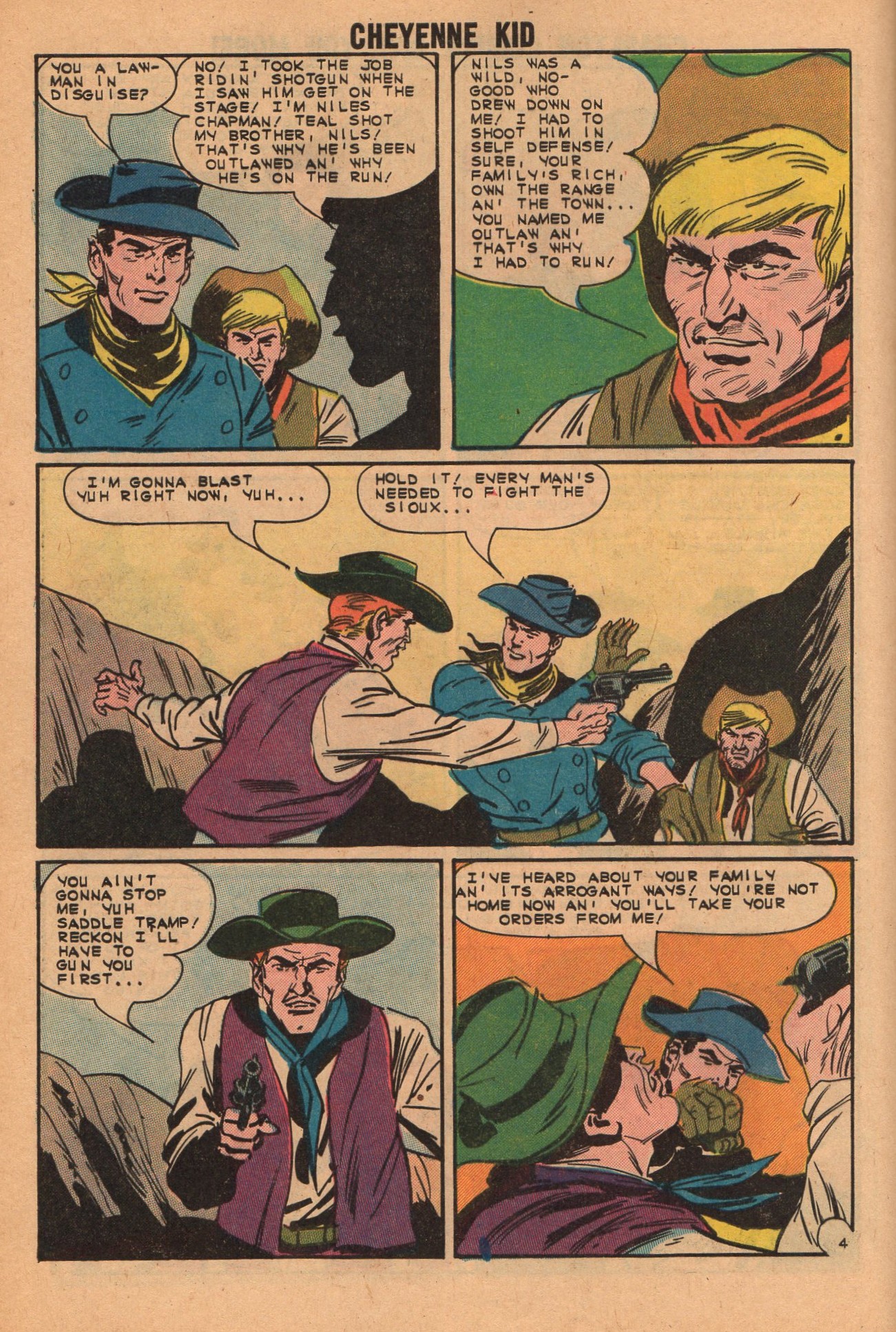 Read online Cheyenne Kid comic -  Issue #42 - 28