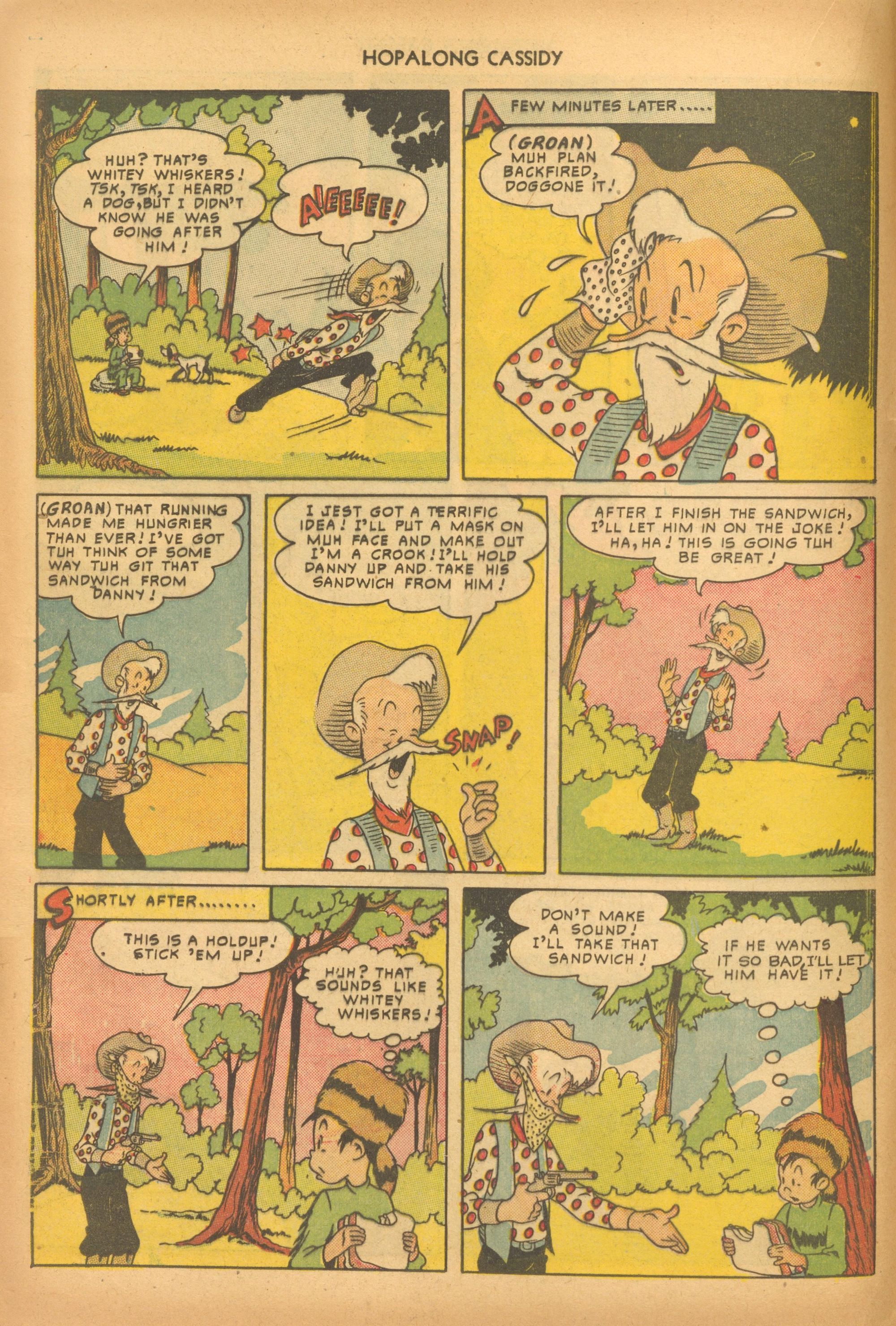 Read online Hopalong Cassidy comic -  Issue #43 - 16