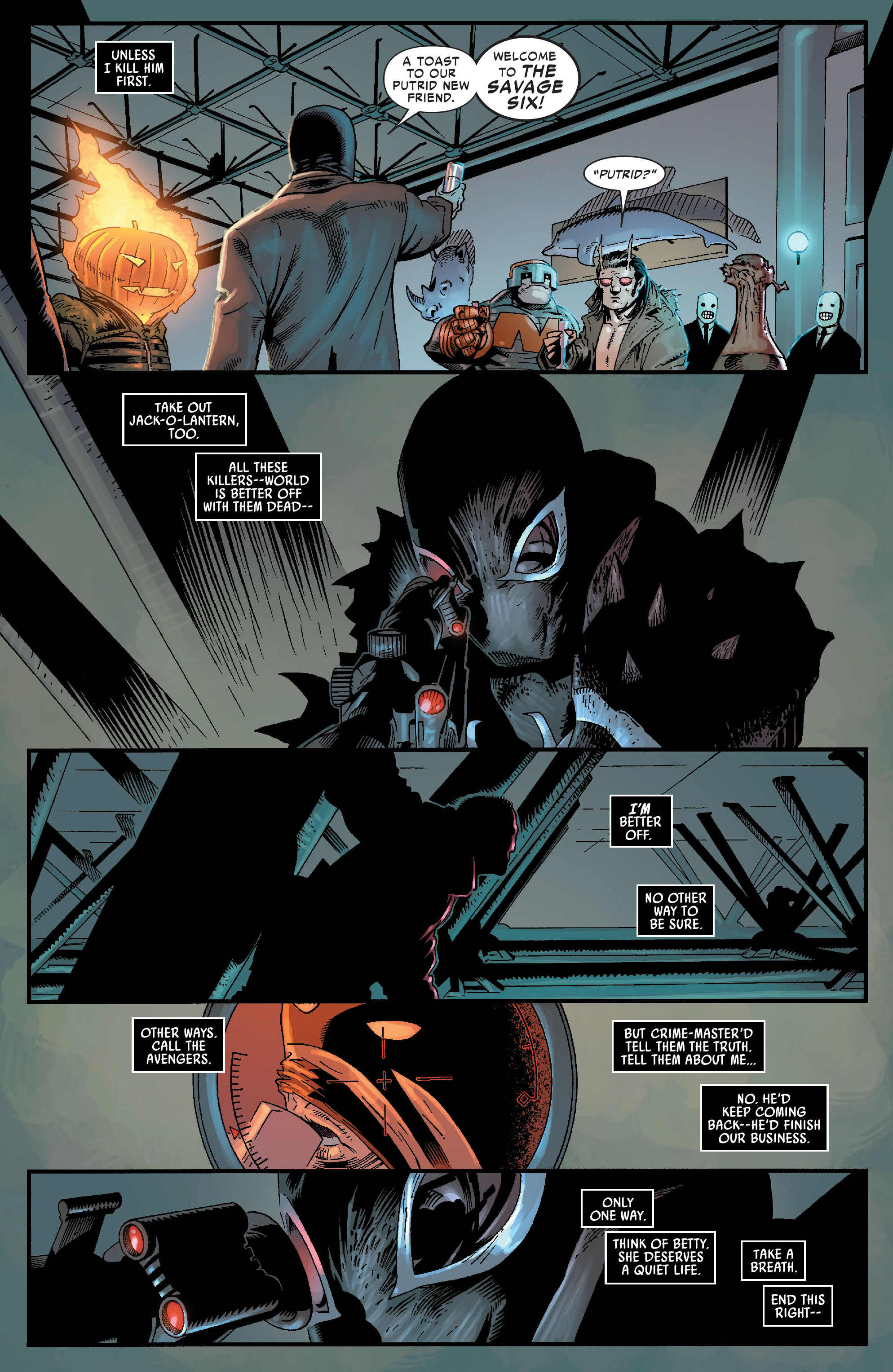 Read online Venom Modern Era Epic Collection comic -  Issue # The Savage Six (Part 1) - 13