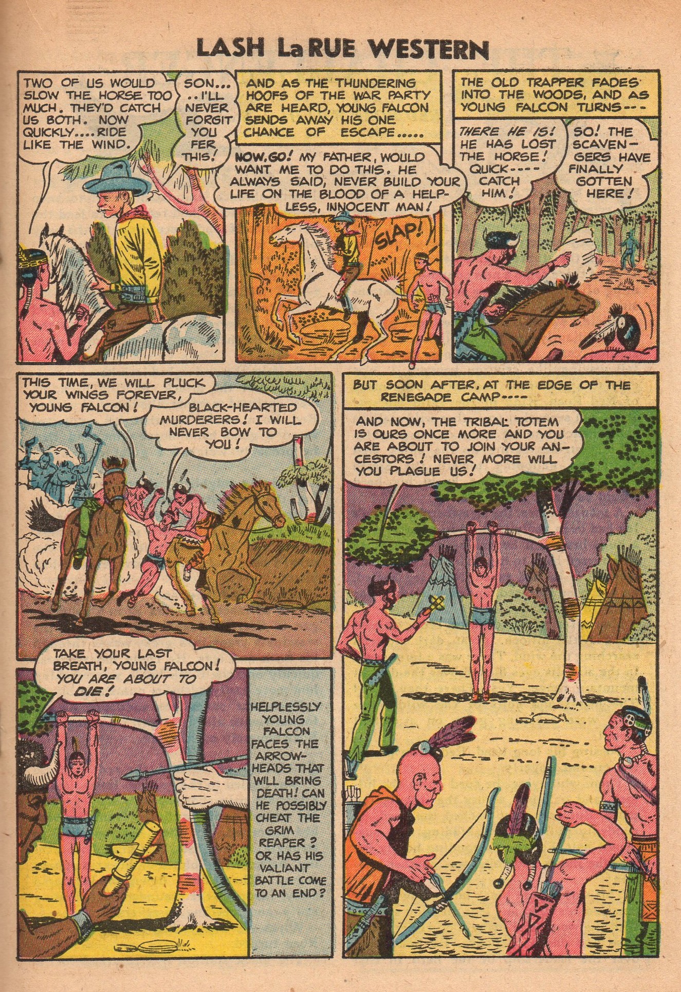 Read online Lash Larue Western (1949) comic -  Issue #49 - 19