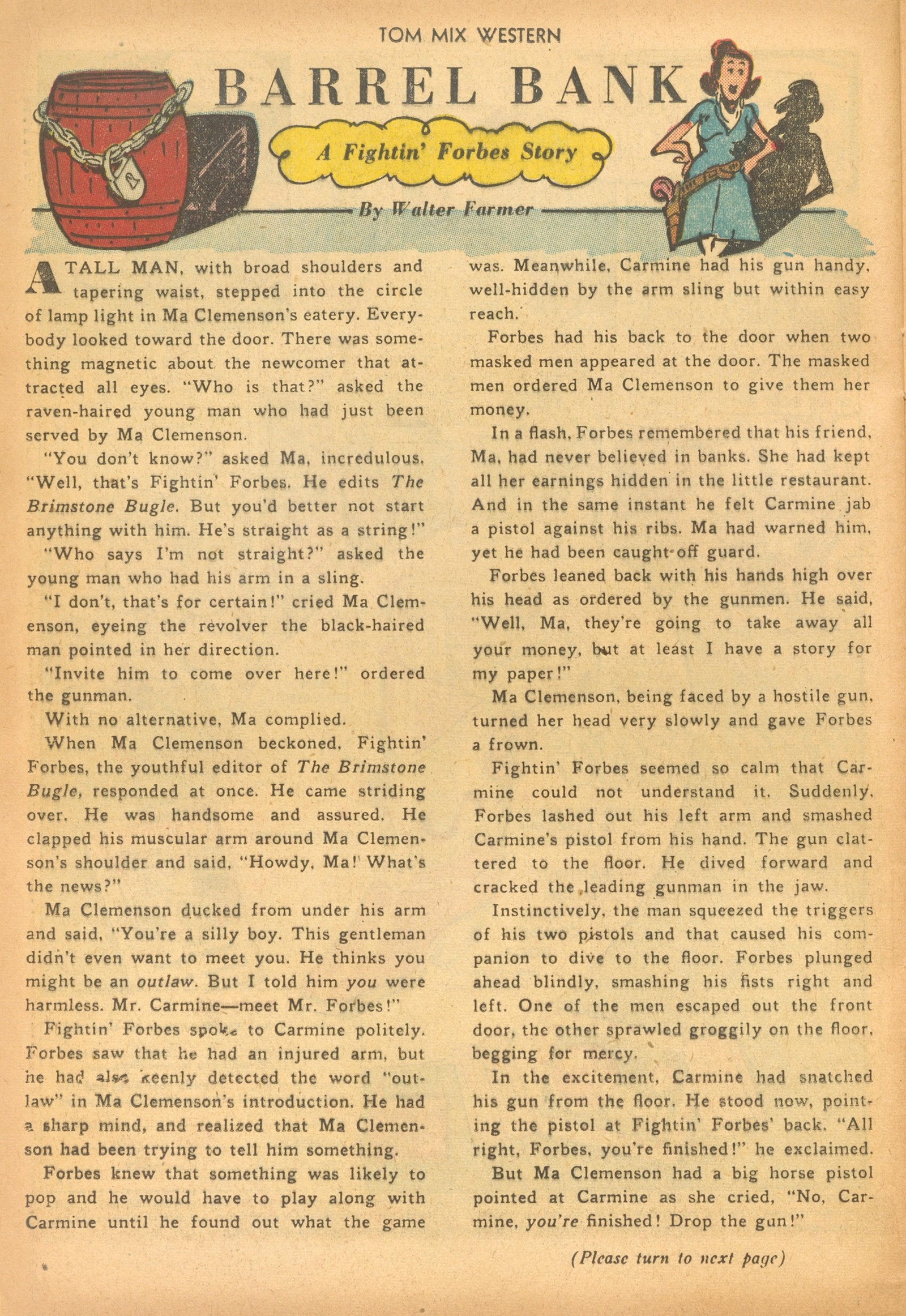 Read online Tom Mix Western (1948) comic -  Issue #44 - 24