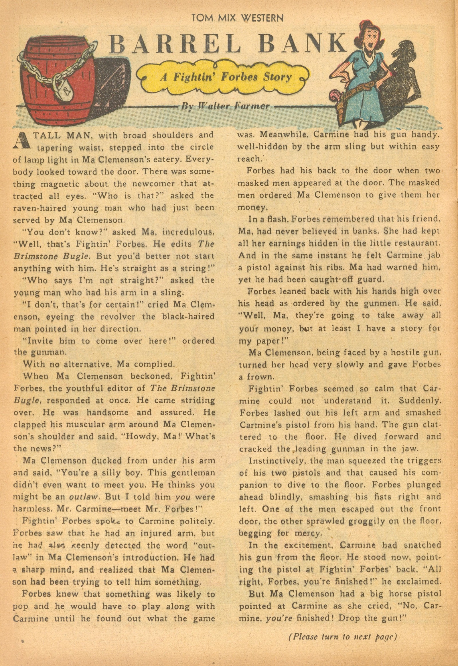 Read online Tom Mix Western (1948) comic -  Issue #44 - 24