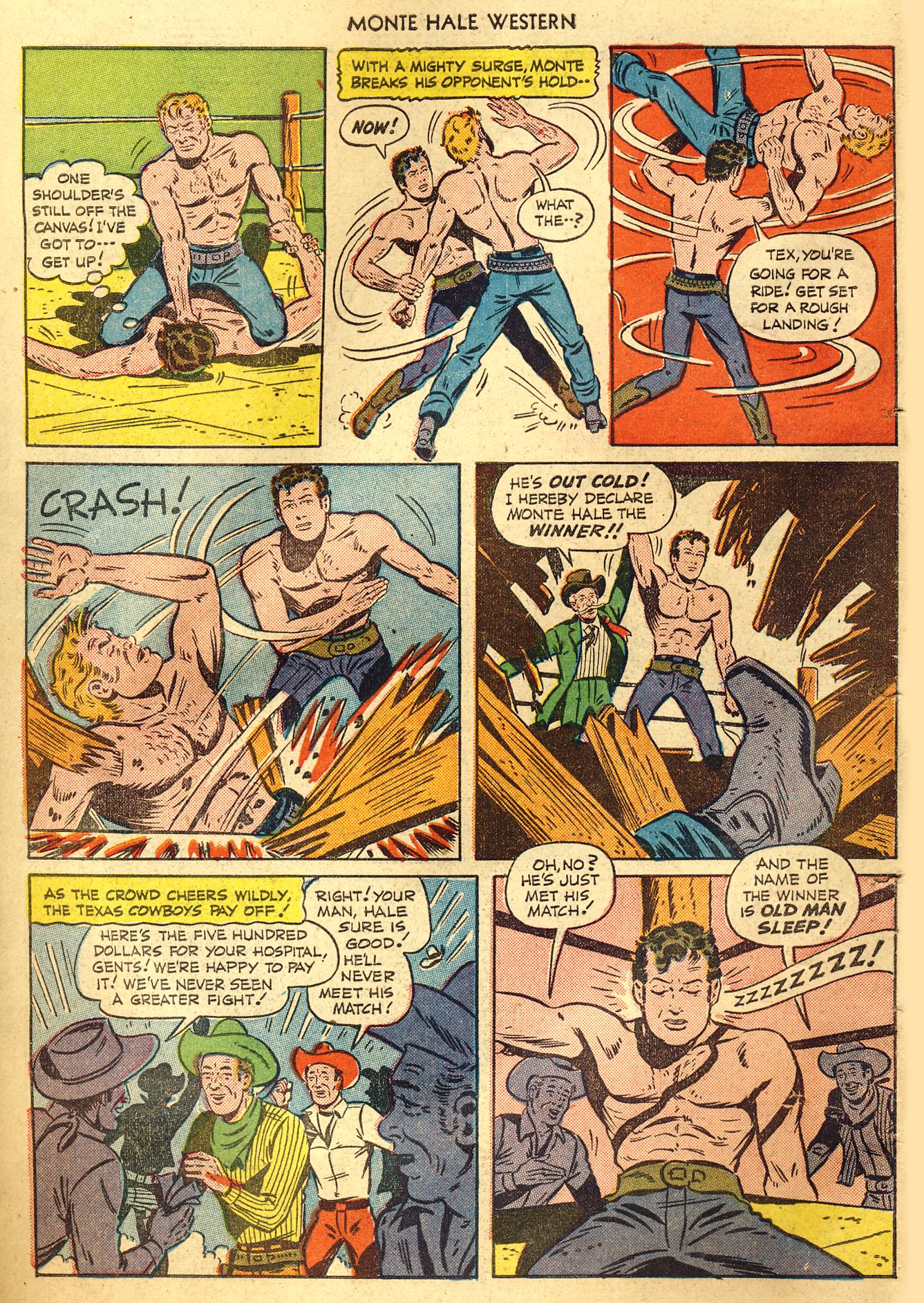 Read online Monte Hale Western comic -  Issue #53 - 33