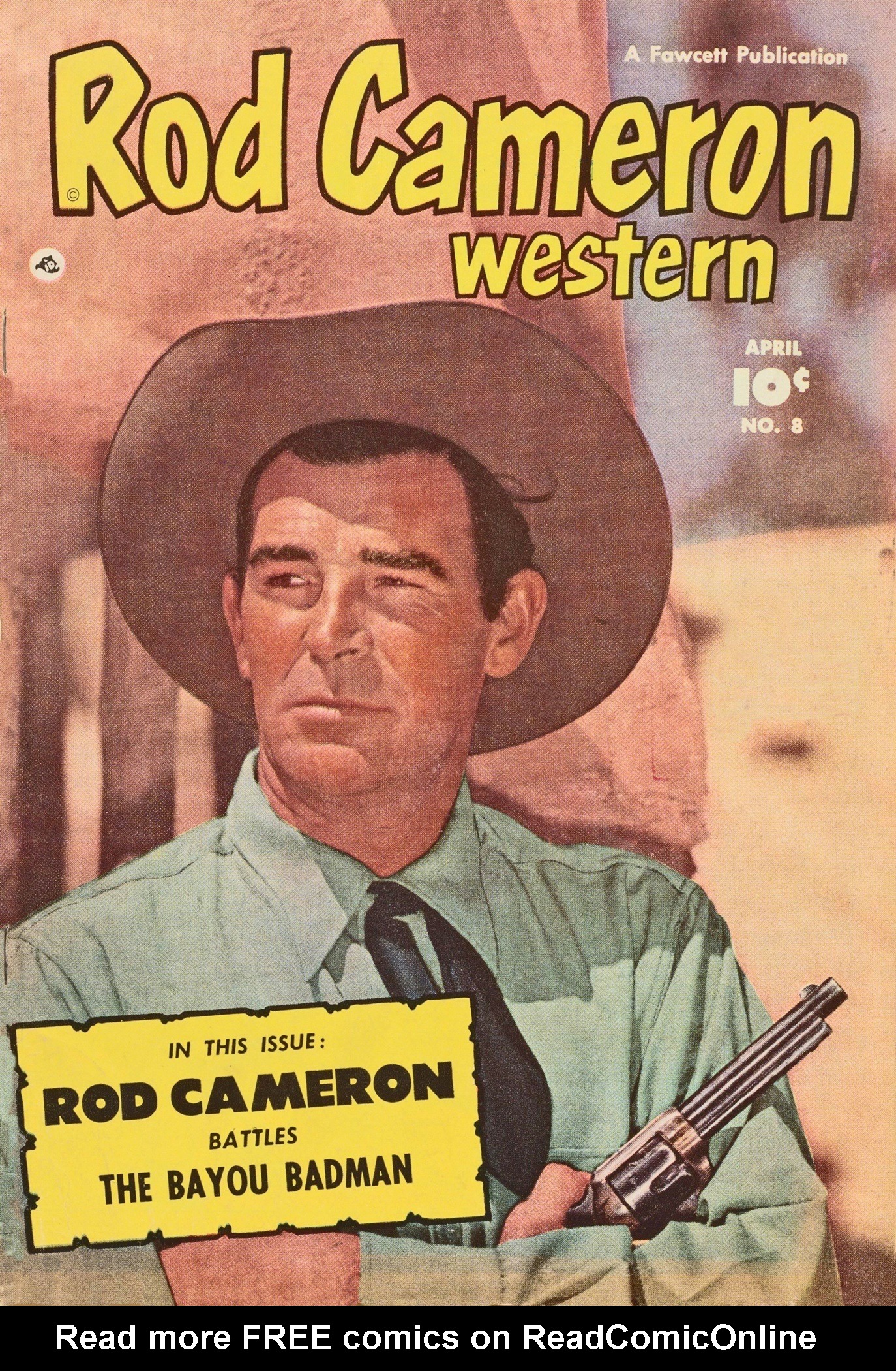 Read online Rod Cameron Western comic -  Issue #8 - 1