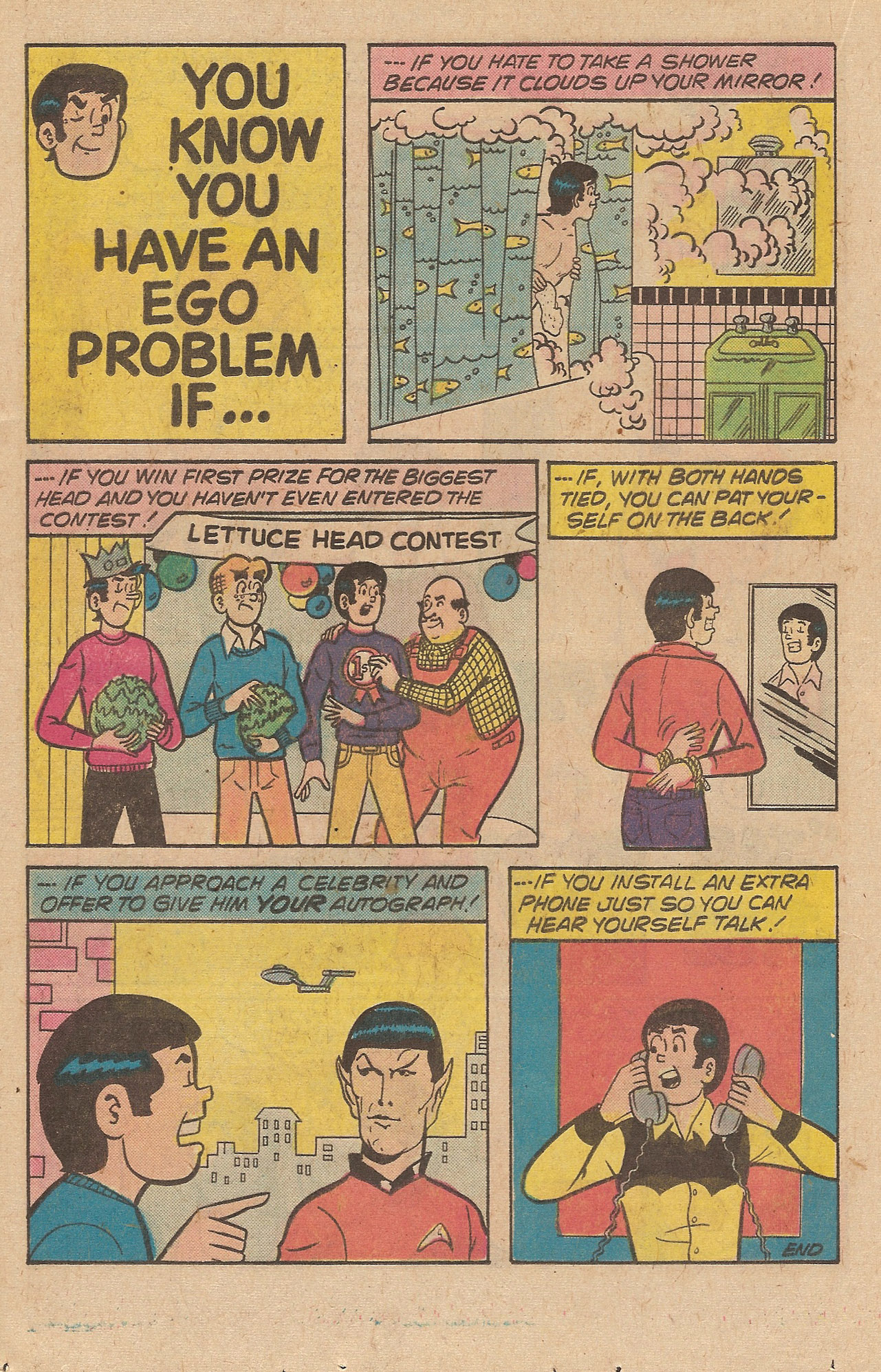 Read online Reggie's Wise Guy Jokes comic -  Issue #42 - 16