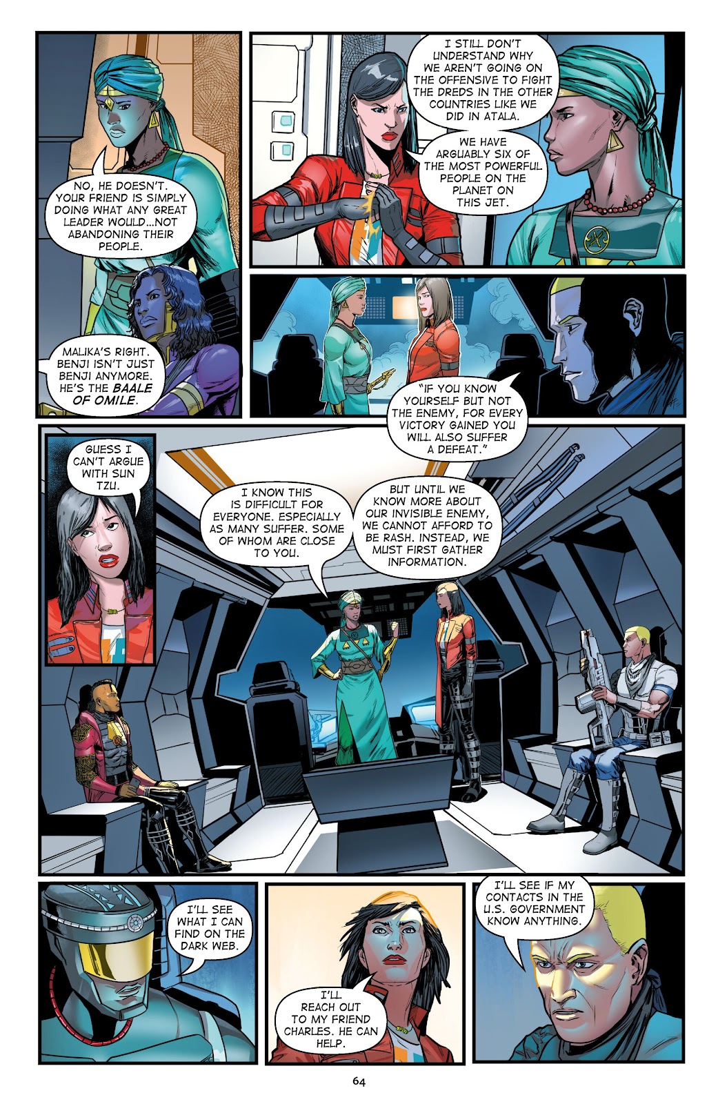 The Oloris: Heroes Will Unite issue TPB (Part 1) - Page 64