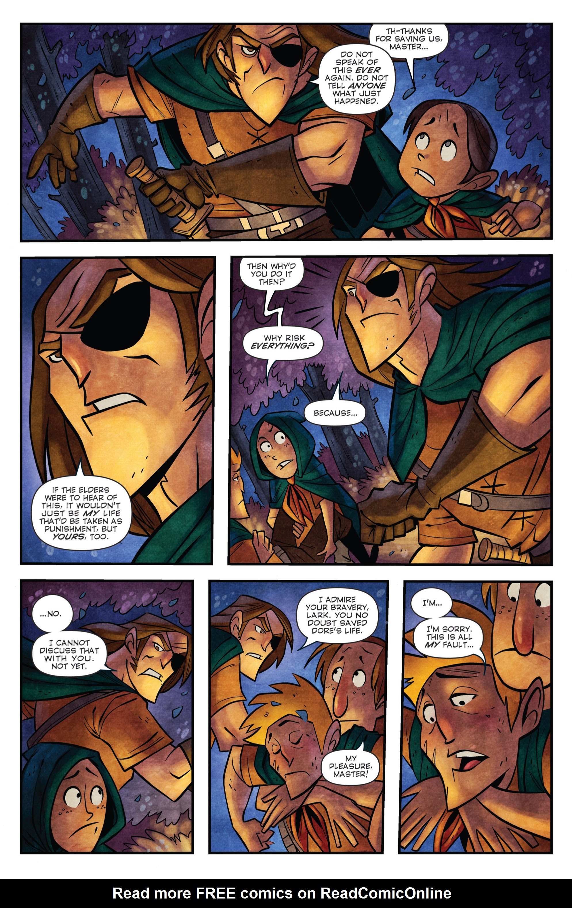 Read online Lookouts comic -  Issue #4 - 21