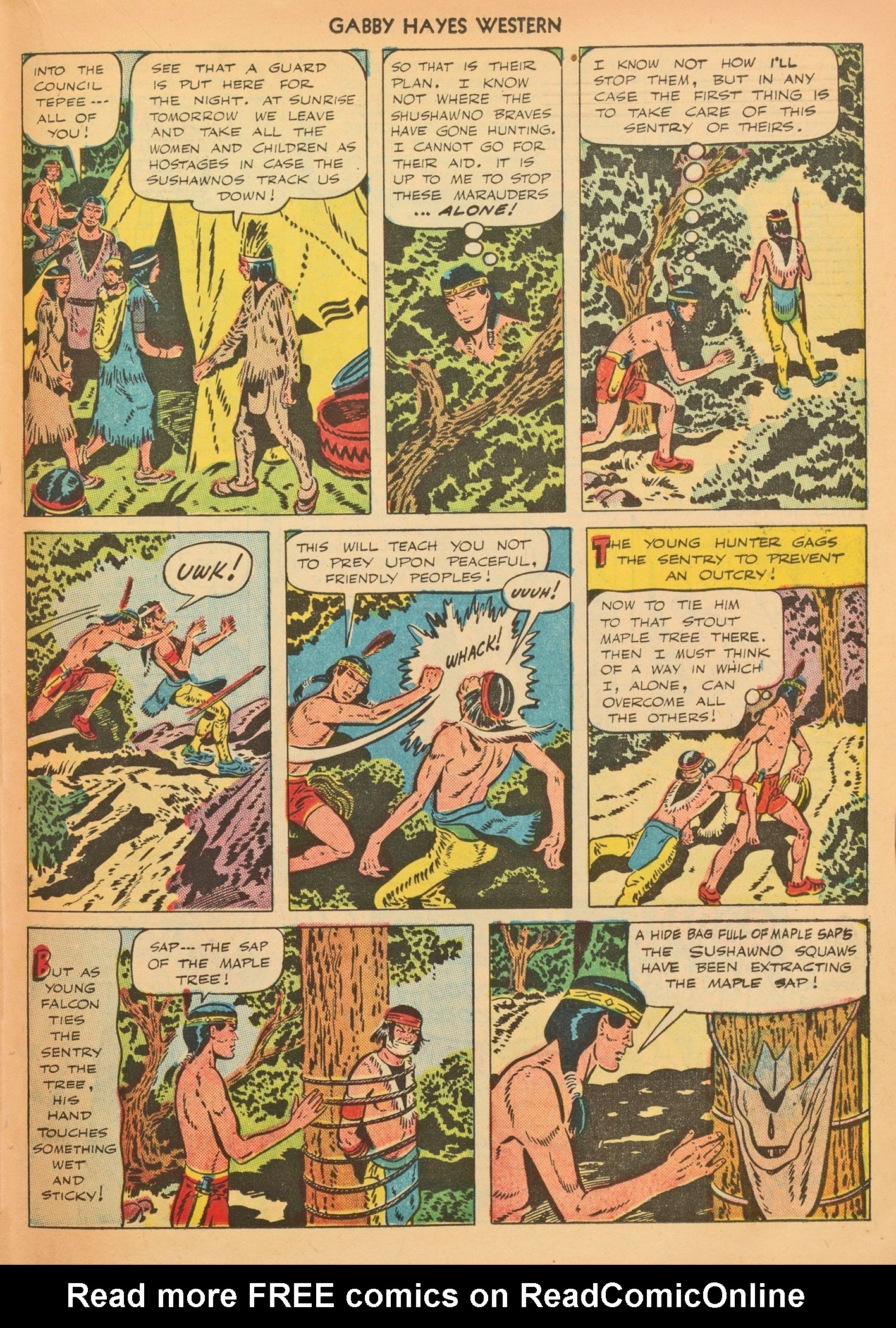 Read online Gabby Hayes Western comic -  Issue #11 - 19