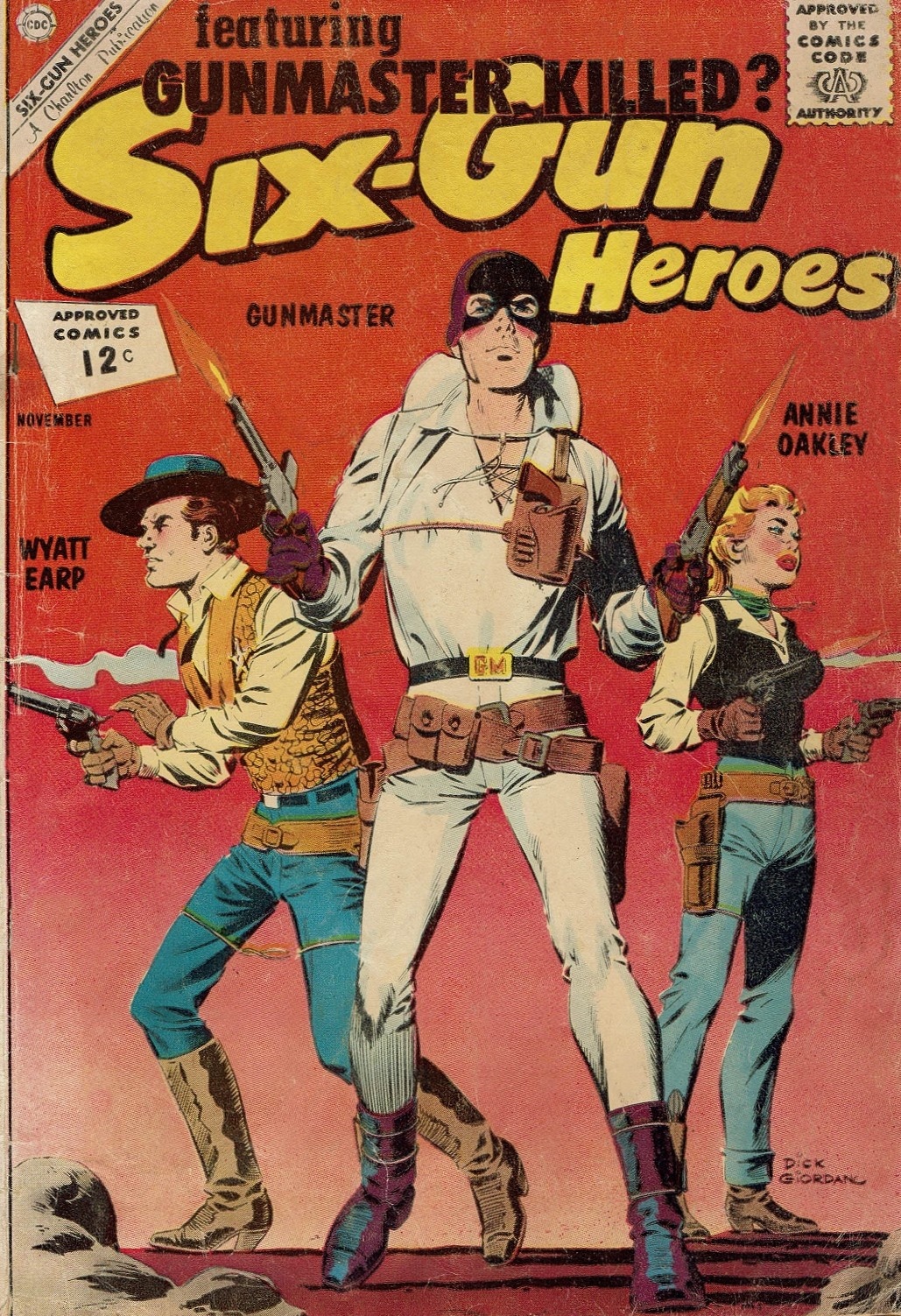 Read online Six-Gun Heroes comic -  Issue #71 - 1