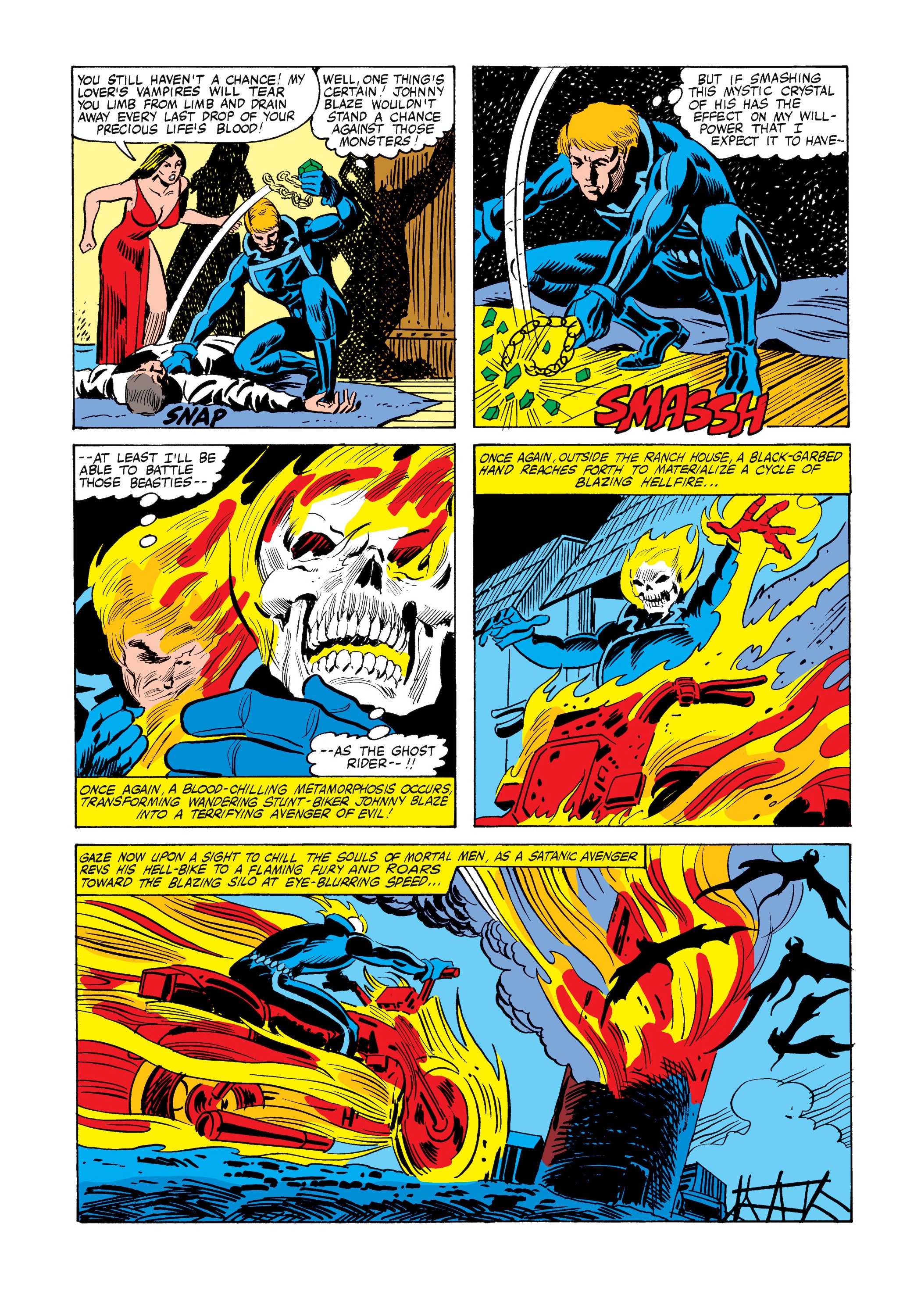 Read online Marvel Masterworks: Ghost Rider comic -  Issue # TPB 4 (Part 3) - 40
