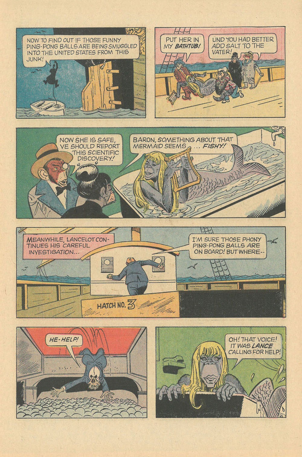 Read online Lancelot Link Secret Chimp comic -  Issue #7 - 30