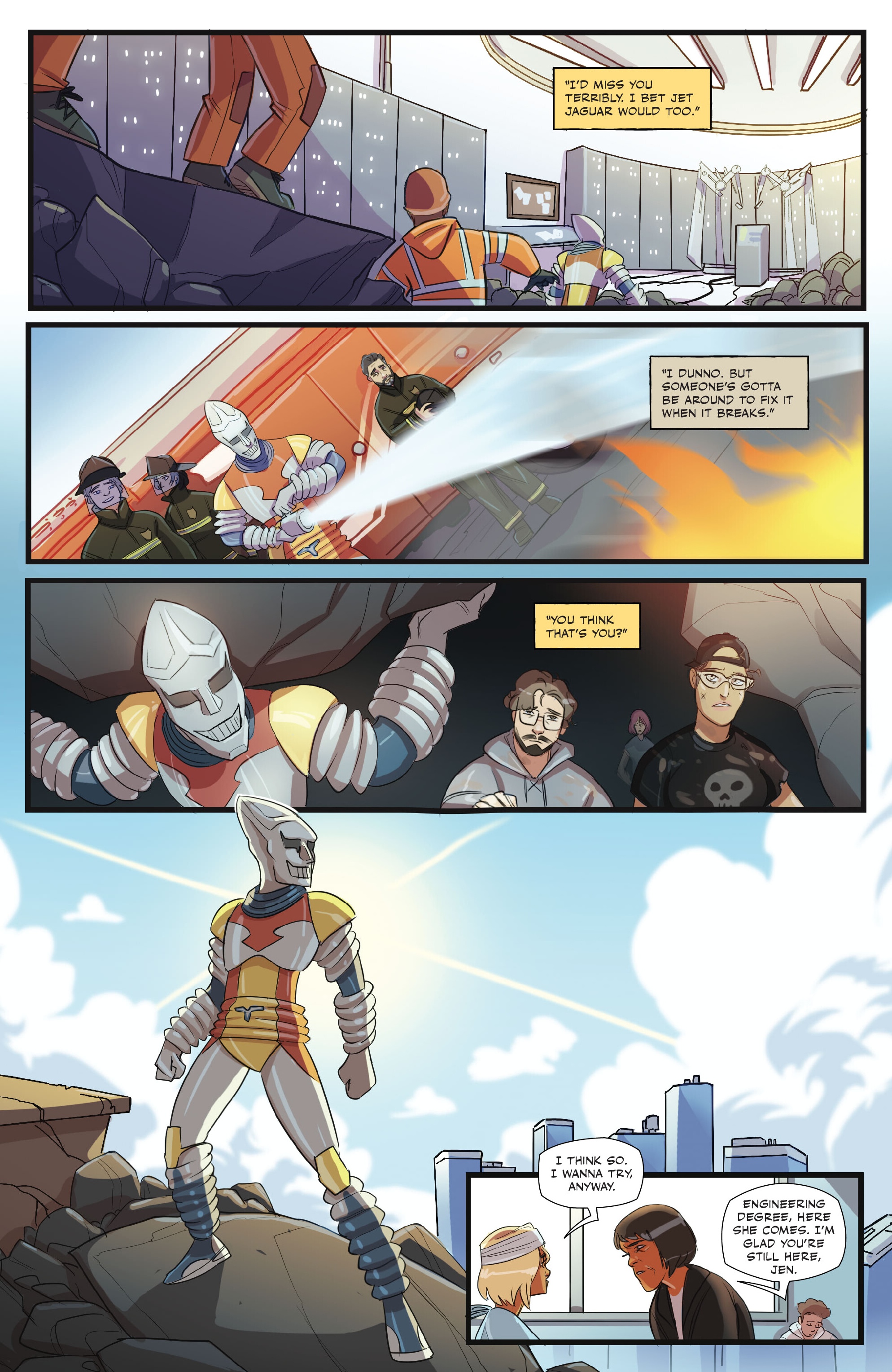 Read online Godzilla Rivals: Jet Jaguar vs. Megalon comic -  Issue # Full - 40