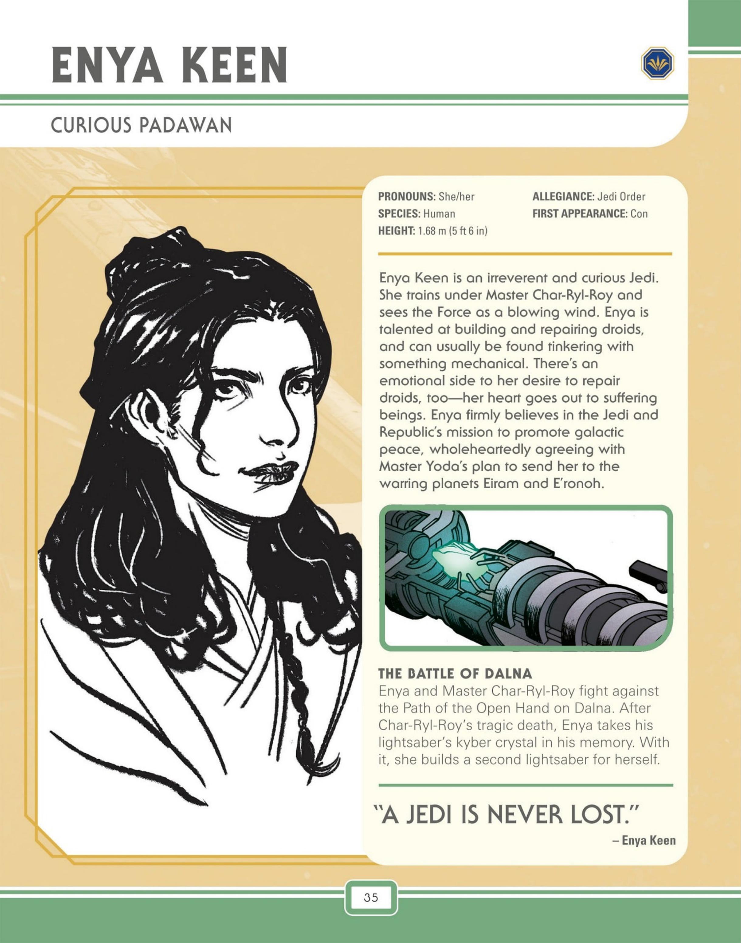 Read online Star Wars: The High Republic Character Encyclopedia comic -  Issue # TPB (Part 1) - 37