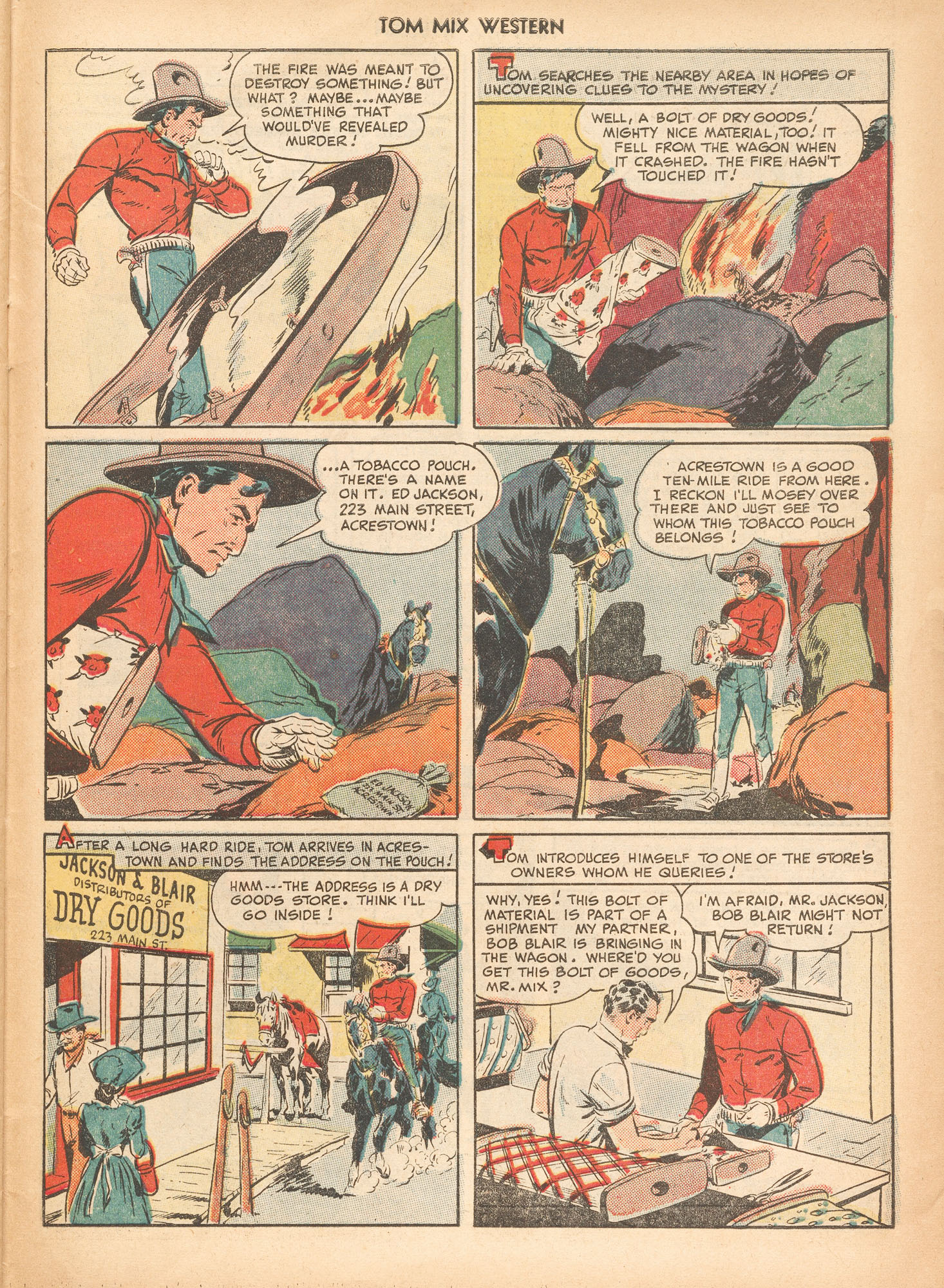 Read online Tom Mix Western (1948) comic -  Issue #23 - 43